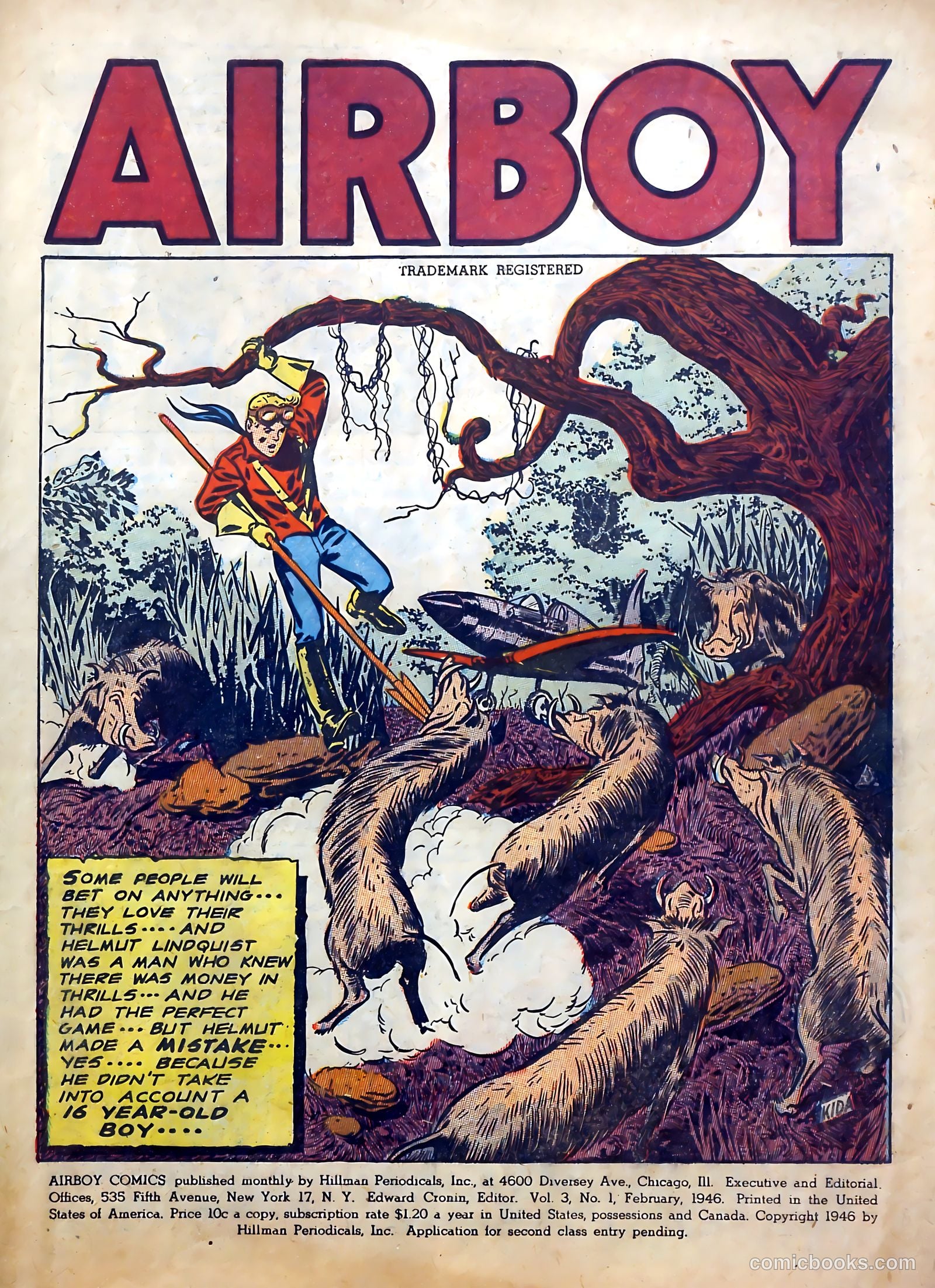 Airboy Comics #1 (1953) — page 3 of 53