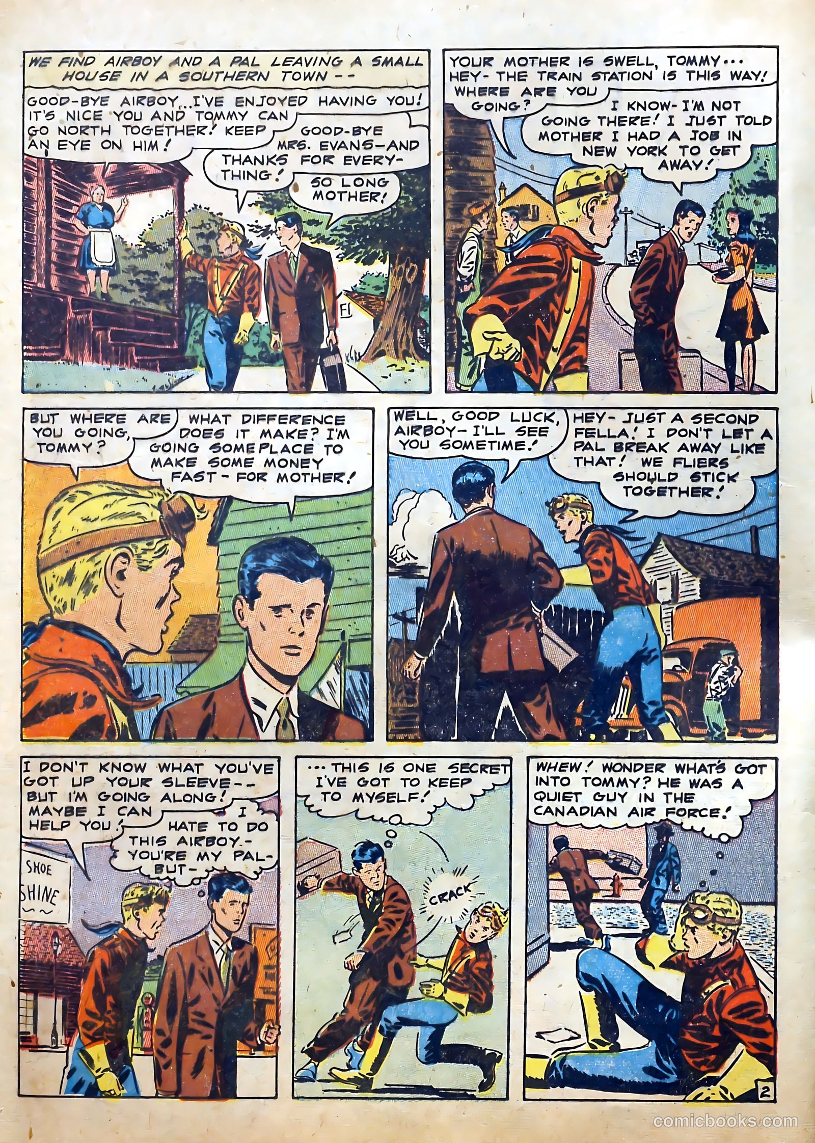 Airboy Comics #1 (1953) — page 4 of 53