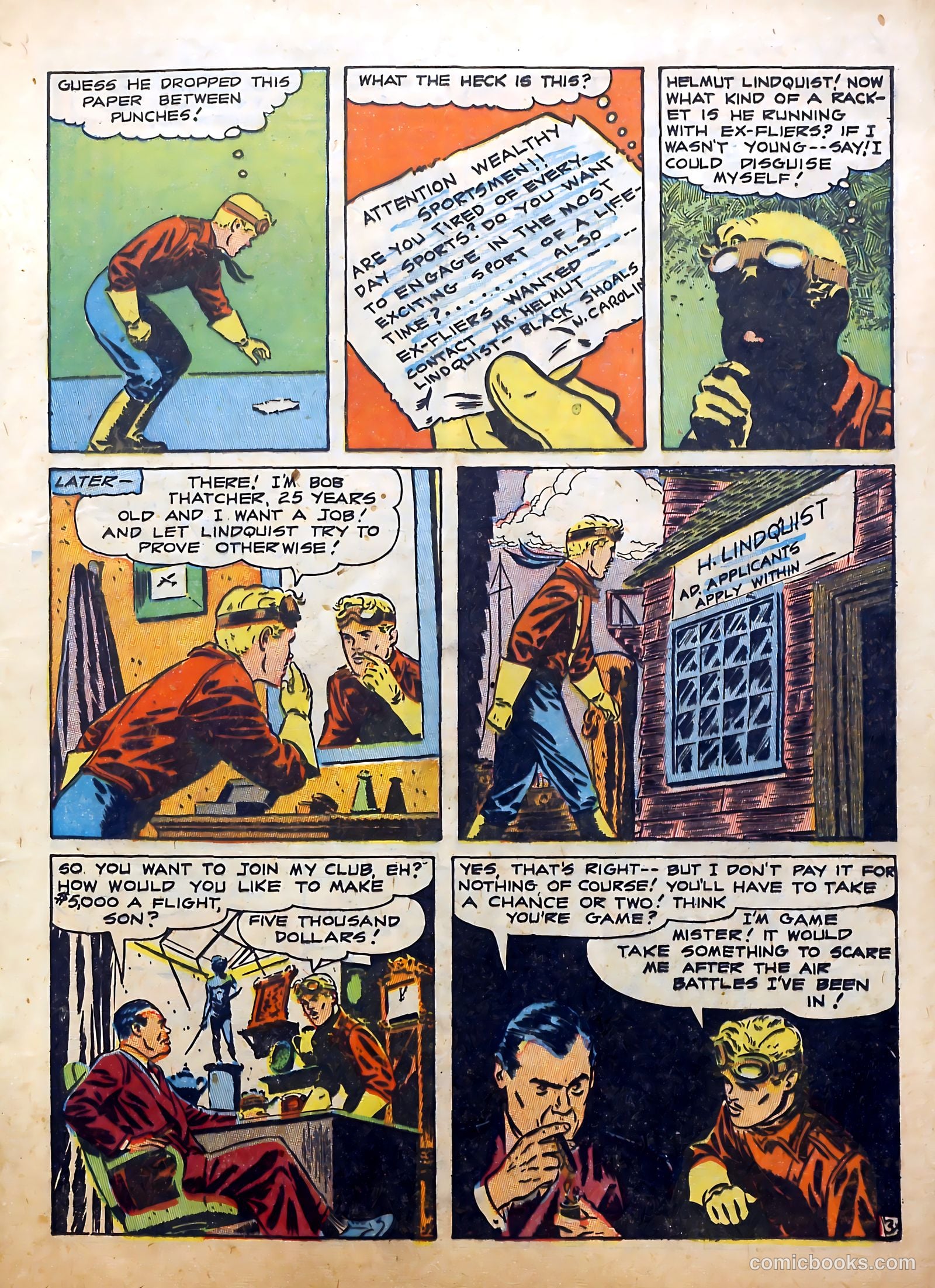 Airboy Comics #1 (1953) — page 5 of 53