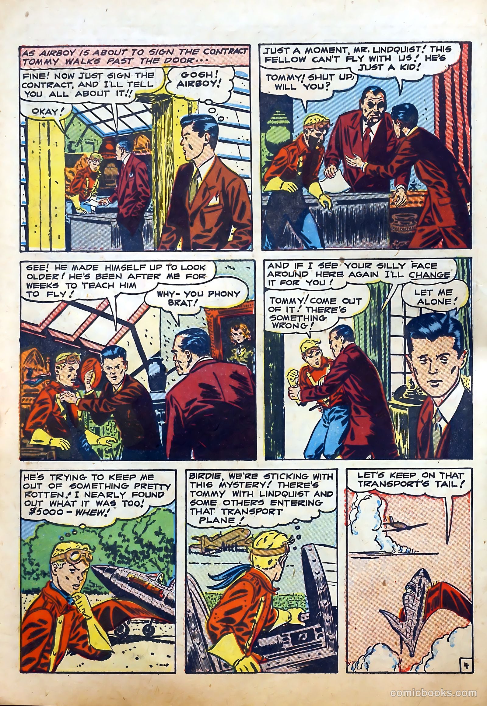 Airboy Comics #1 (1953) — page 6 of 53