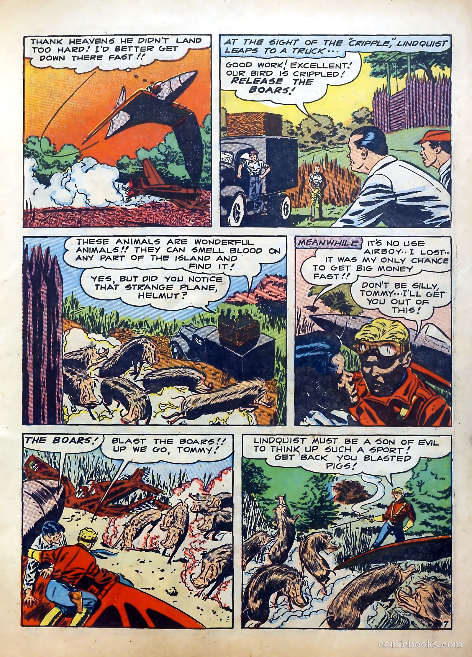 Airboy Comics #1 (1953) — page 9 of 53