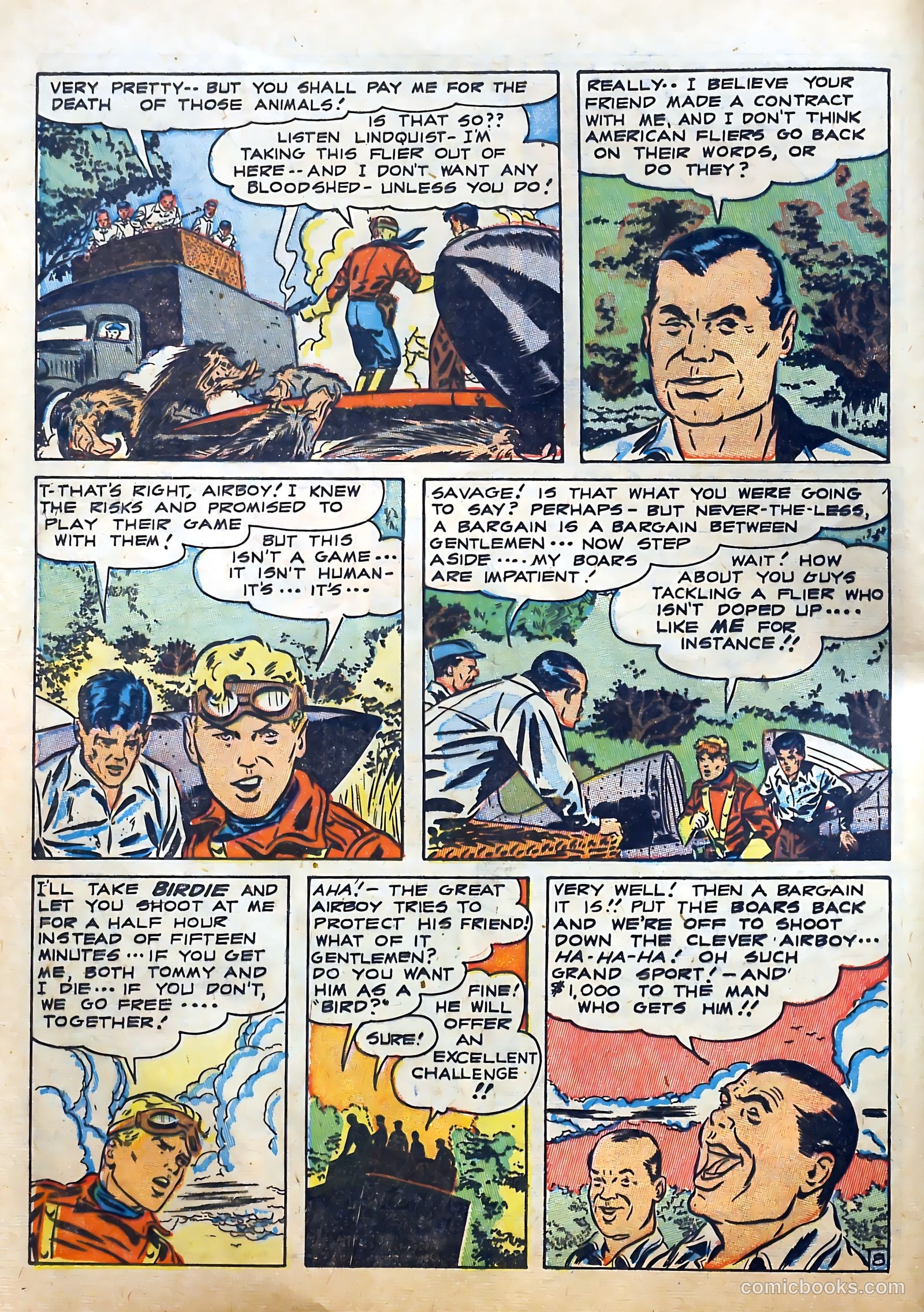 Airboy Comics #1 (1953) — page 10 of 53