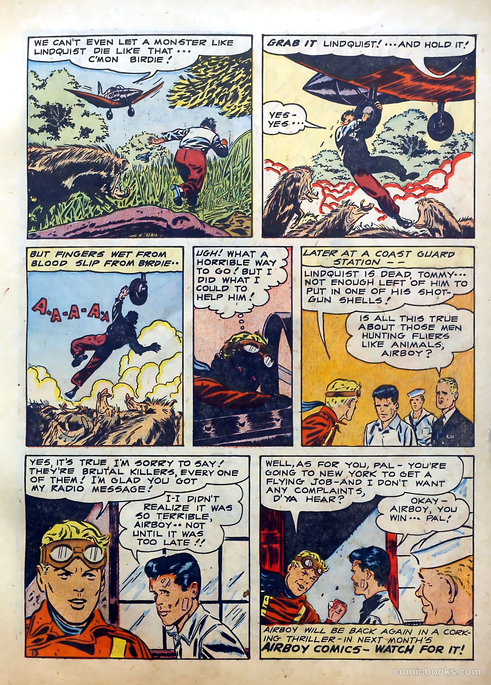 Airboy Comics #1 (1953) — page 15 of 53