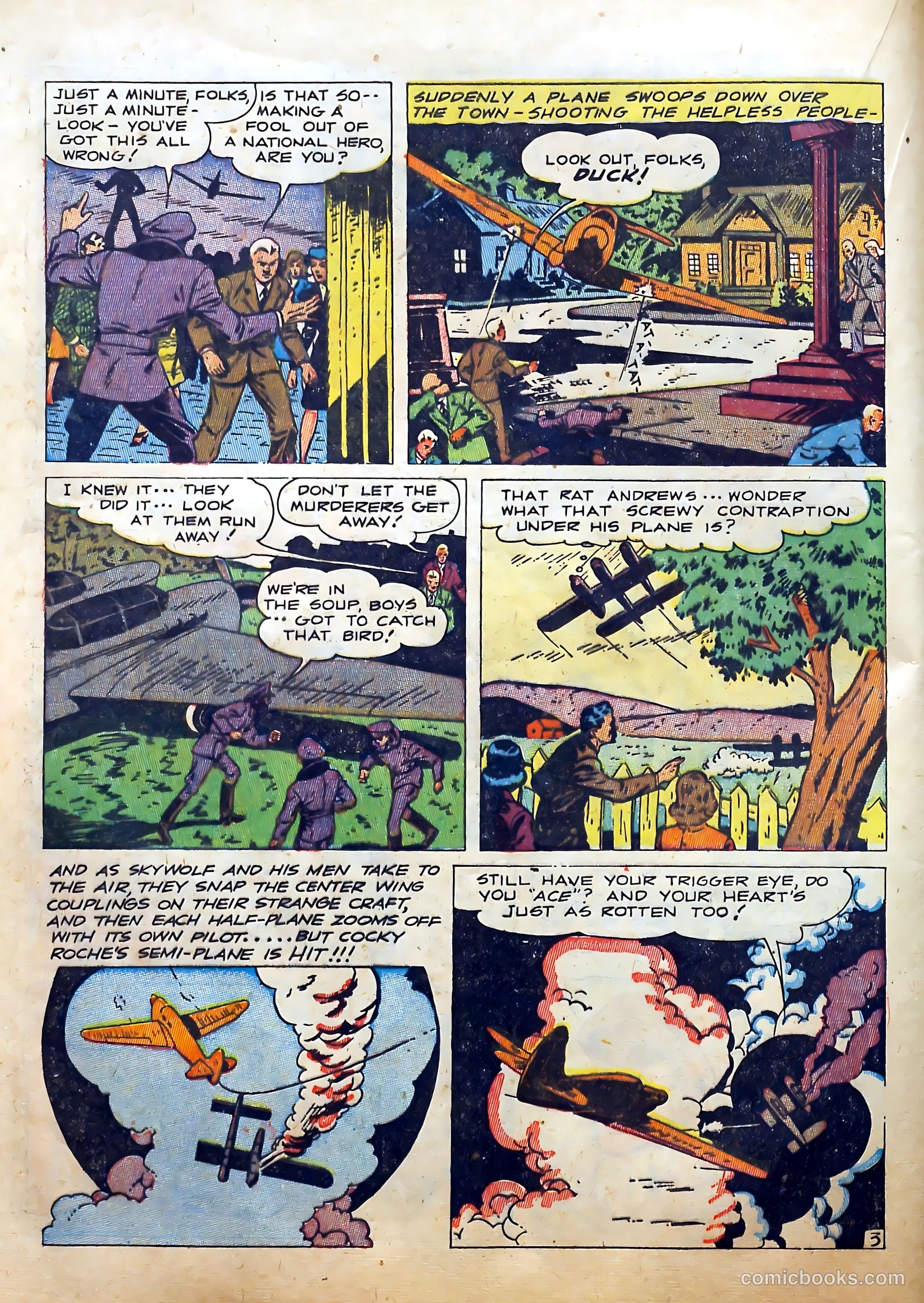 Airboy Comics #1 (1953) — page 22 of 53