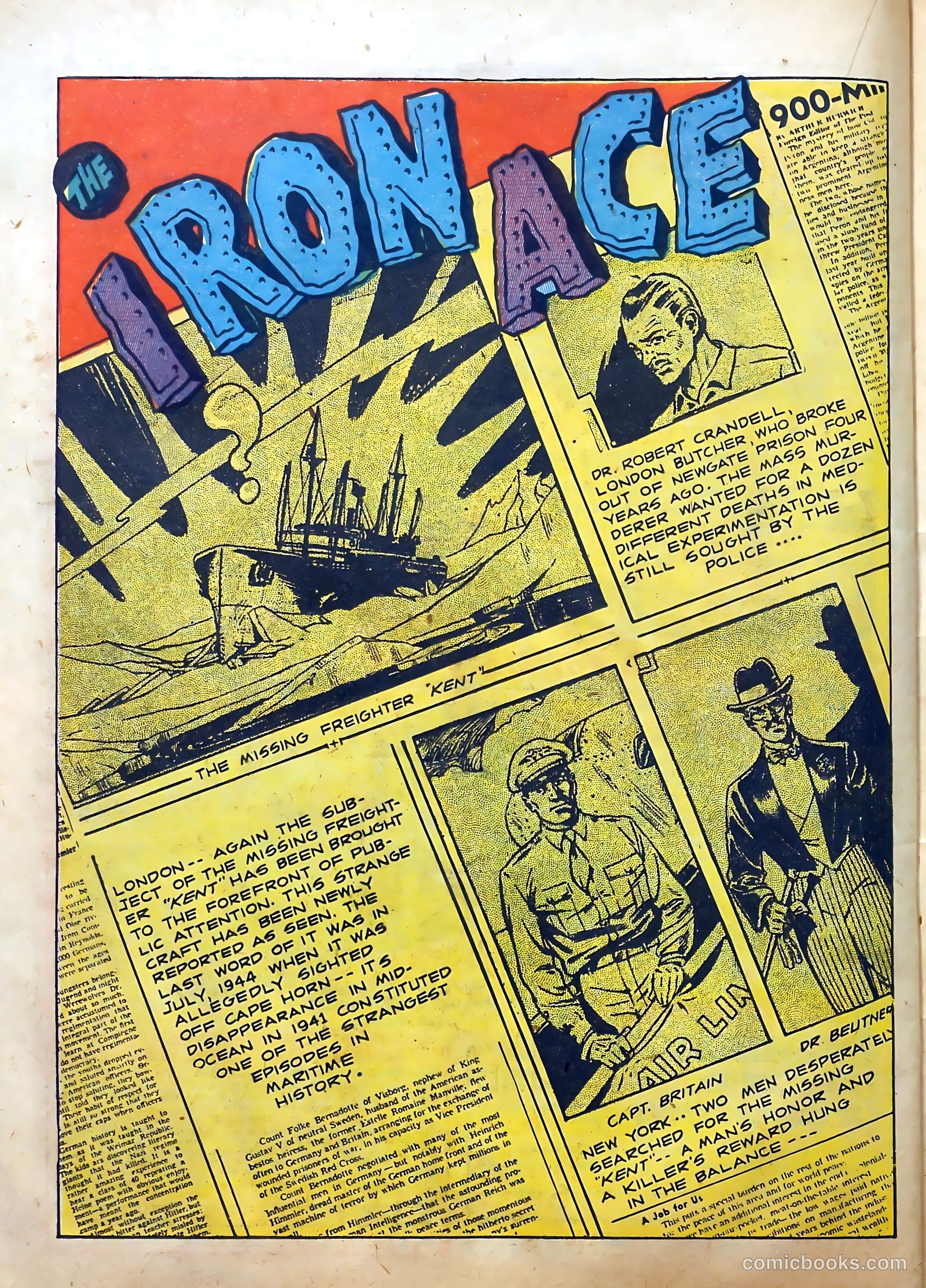 Airboy Comics #1 (1953) — page 32 of 53