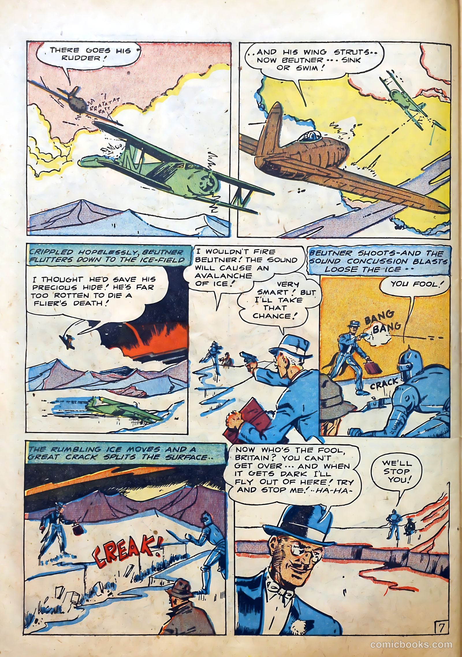 Airboy Comics #1 (1953) — page 38 of 53