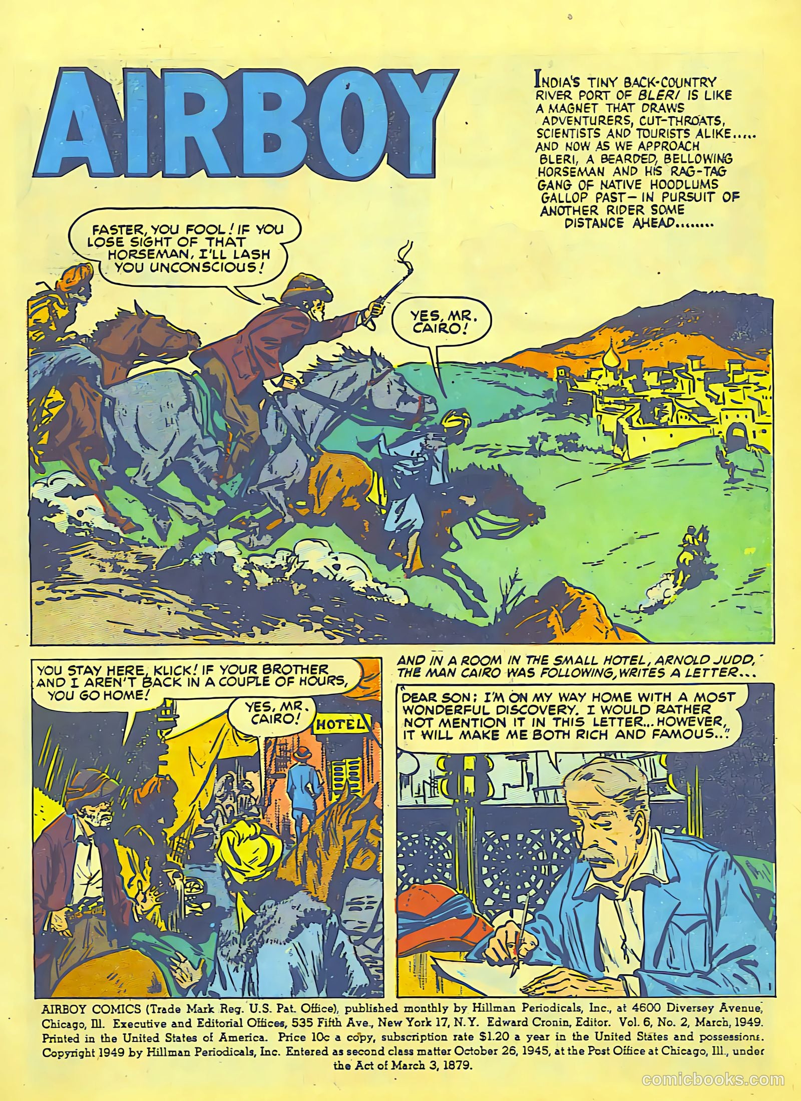 Airboy Comics #2 (1953) — page 3
