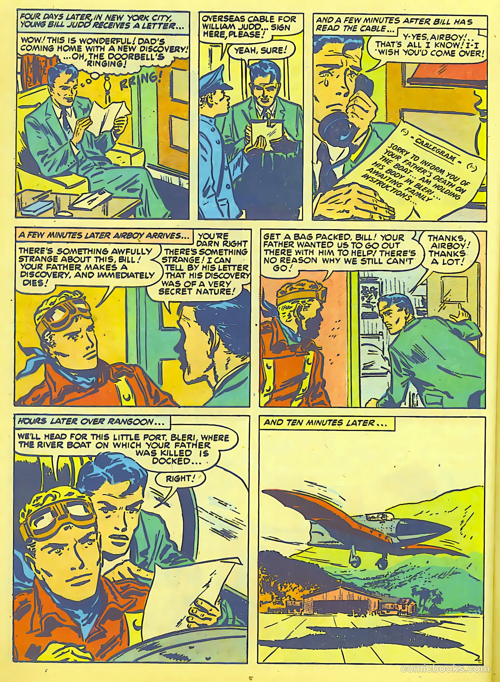 Airboy Comics #2 (1953) — page 6