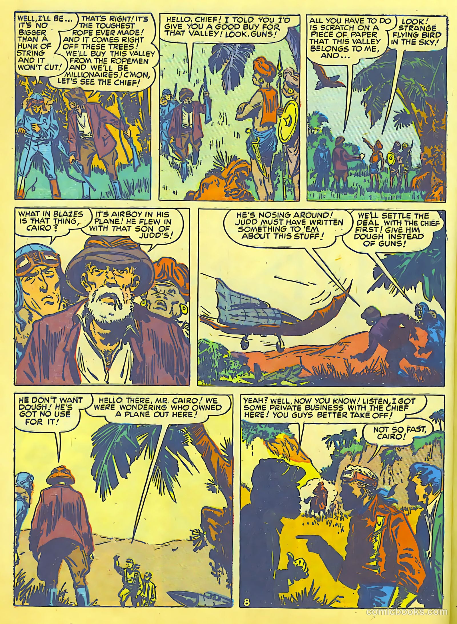 Airboy Comics #2 (1953) — page 10