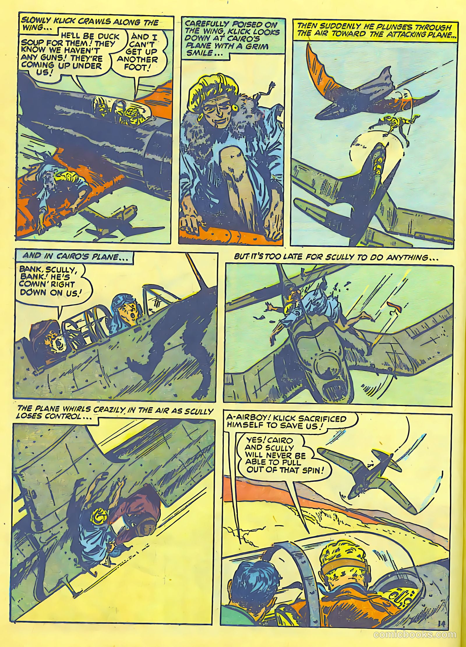 Airboy Comics #2 (1953) — page 16