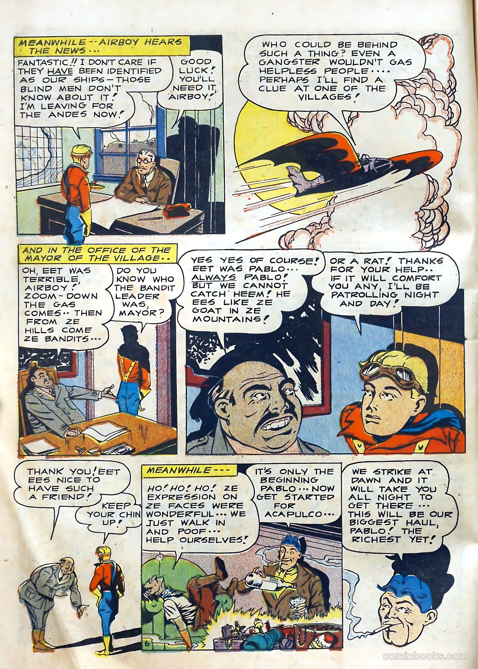 Airboy Comics #4 (1951) — page 8 of 52