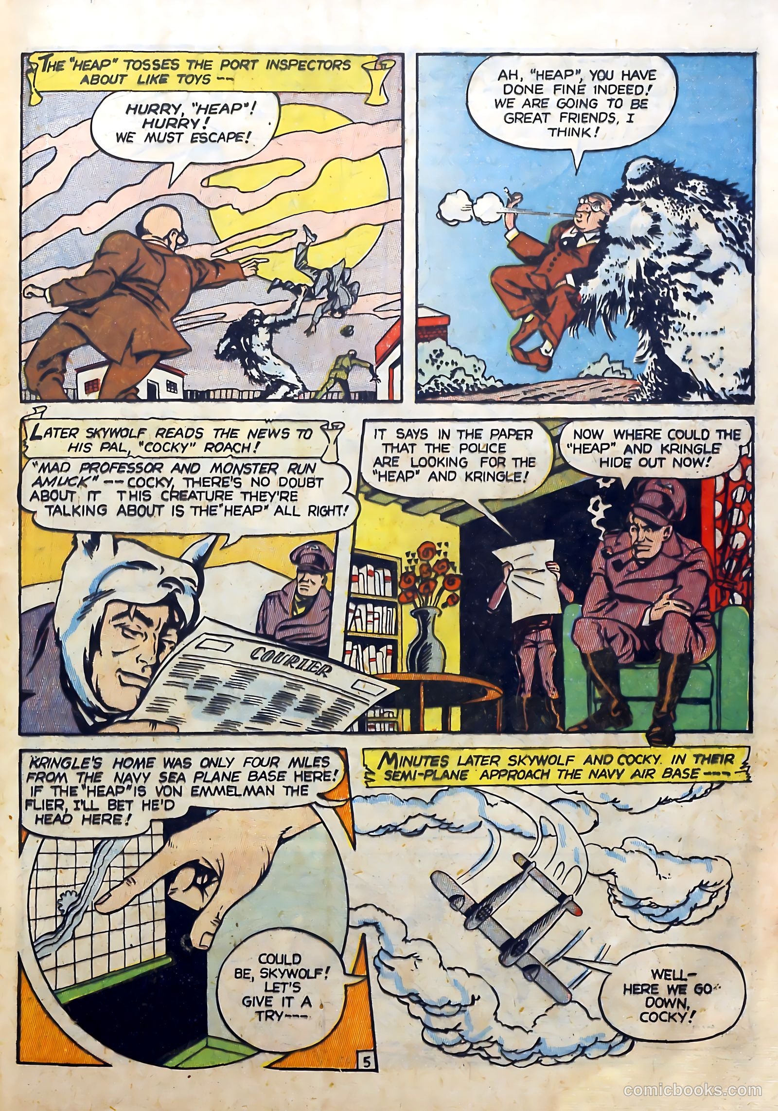 Airboy Comics #4 (1951) — page 35 of 52