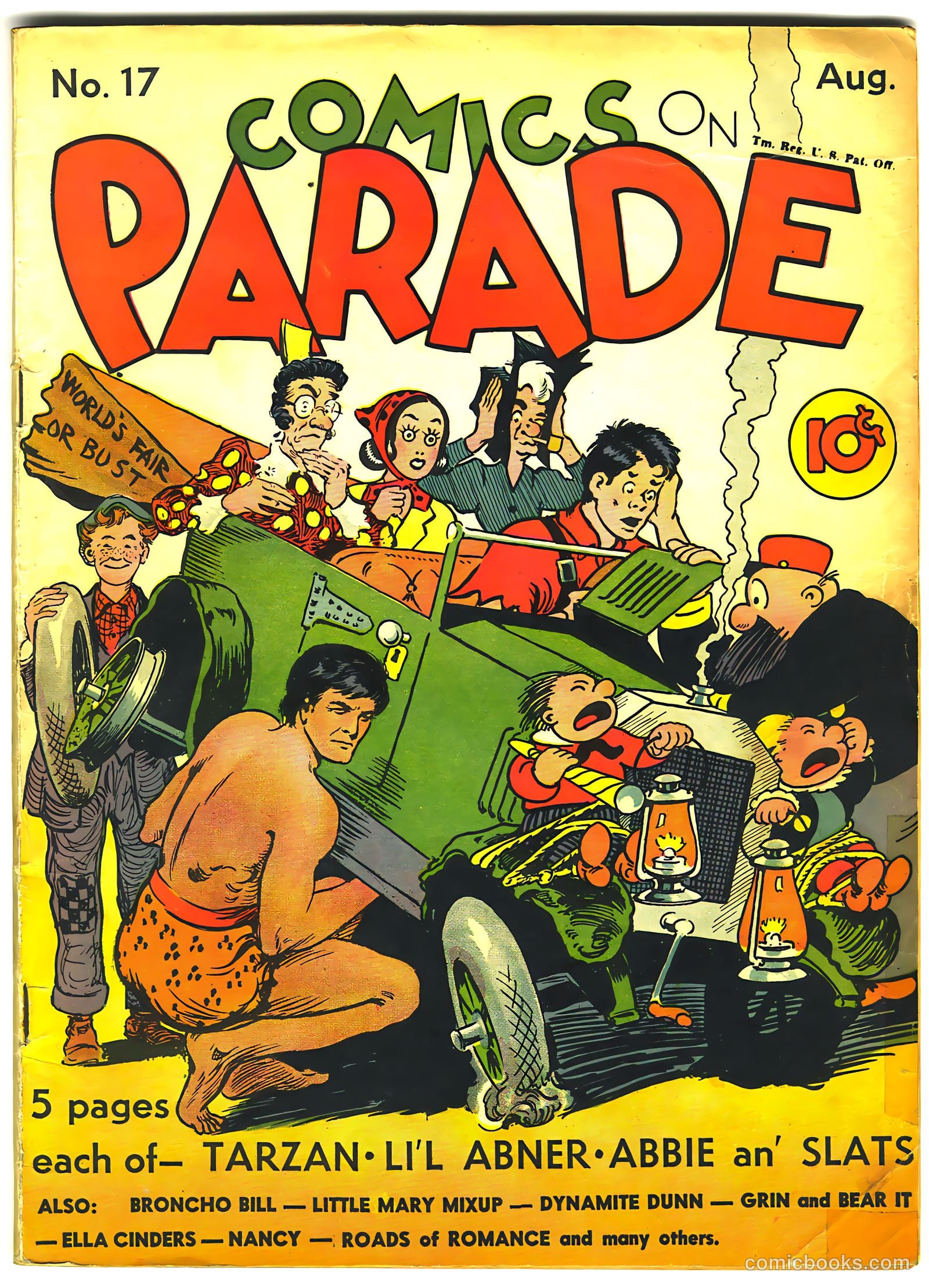 Comics on Parade #17 cover