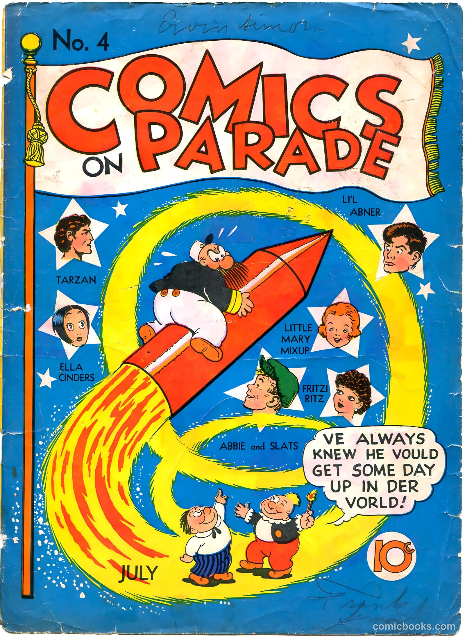 Comics on Parade