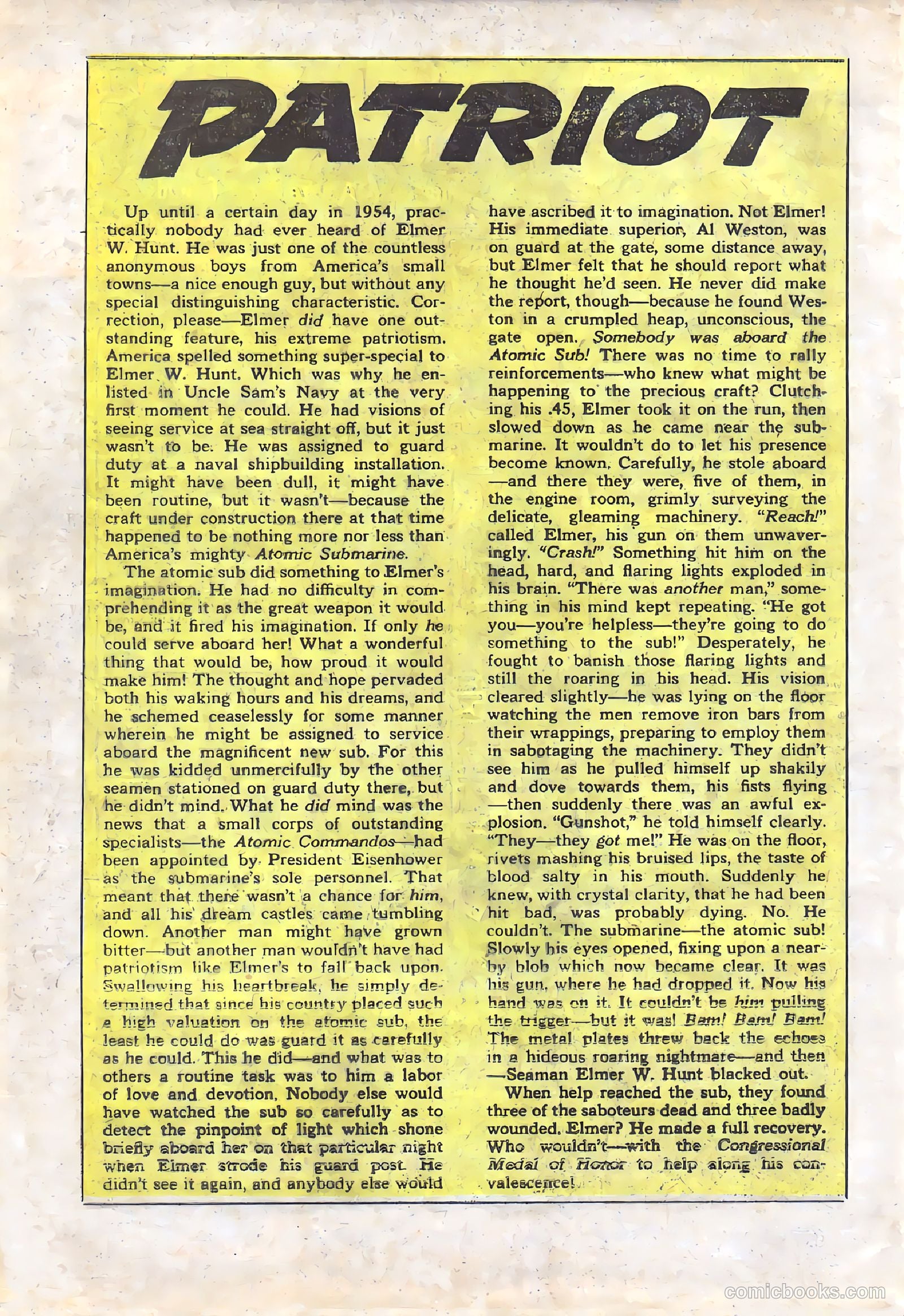 Commander Battle and the Atomic Sub #5 (1955) — page 12 of 36