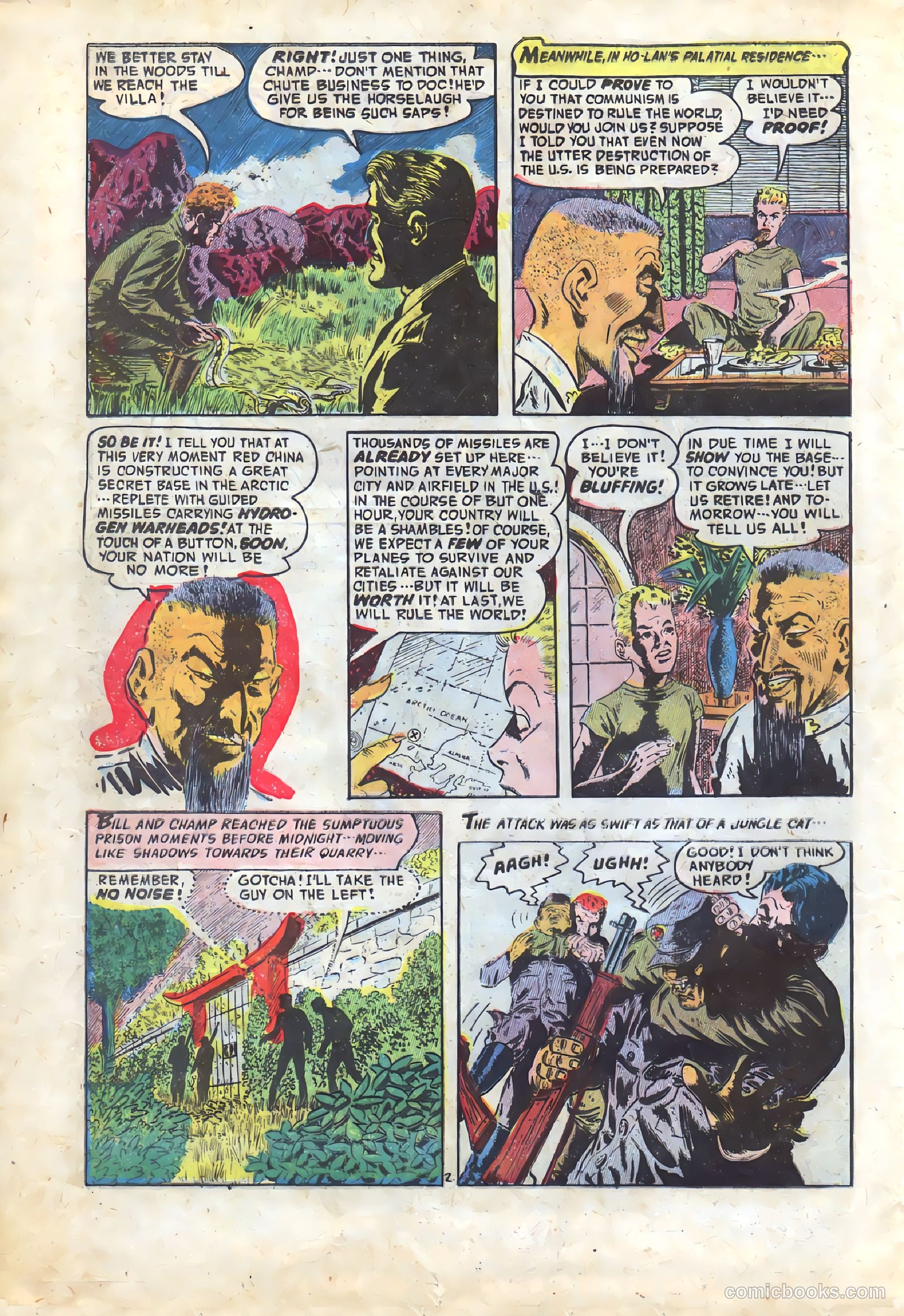 Commander Battle and the Atomic Sub #5 (1955) — page 16 of 36