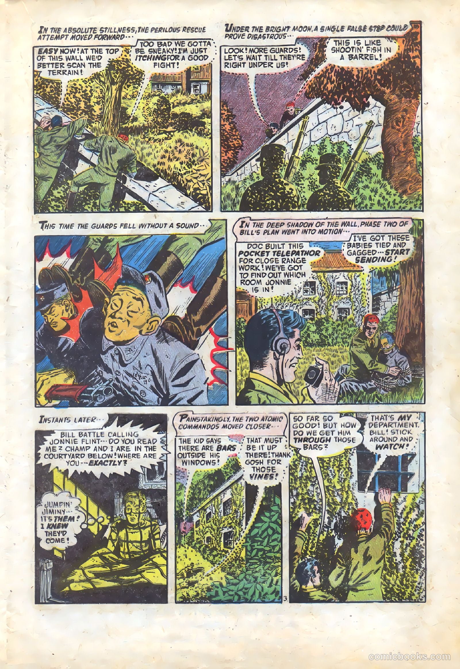 Commander Battle and the Atomic Sub #5 (1955) — page 17 of 36