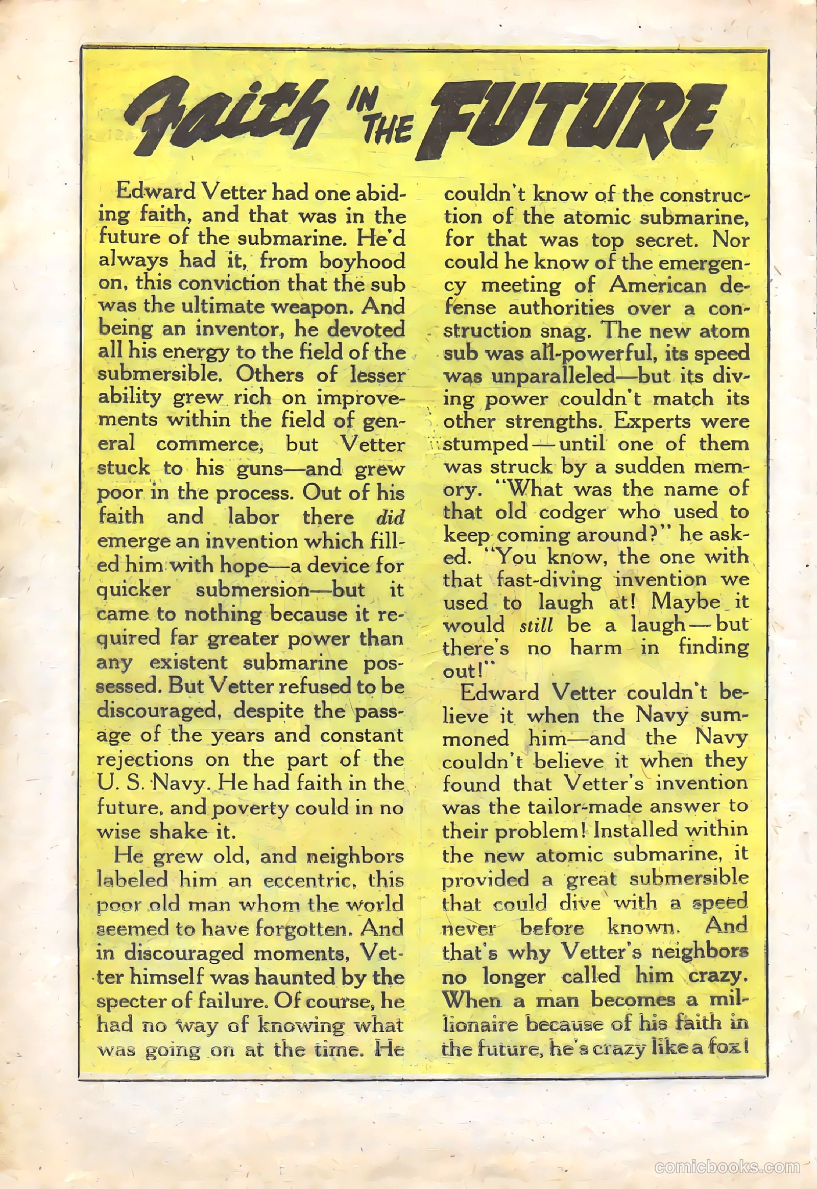 Commander Battle and the Atomic Sub #5 (1955) — page 24 of 36
