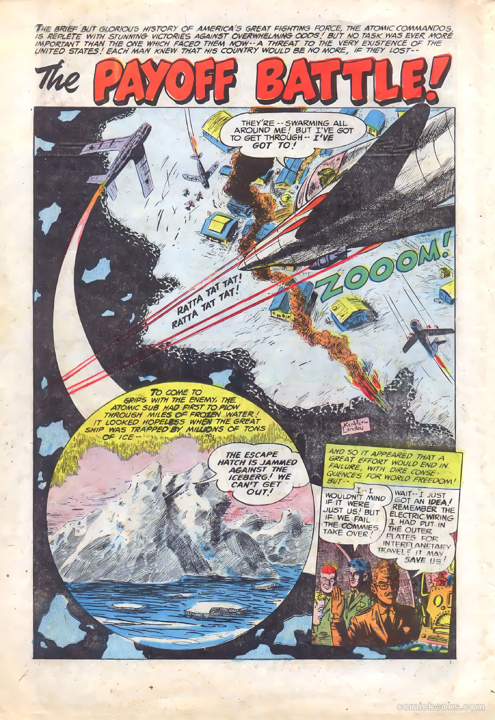 Commander Battle and the Atomic Sub #5 (1955) — page 26 of 36