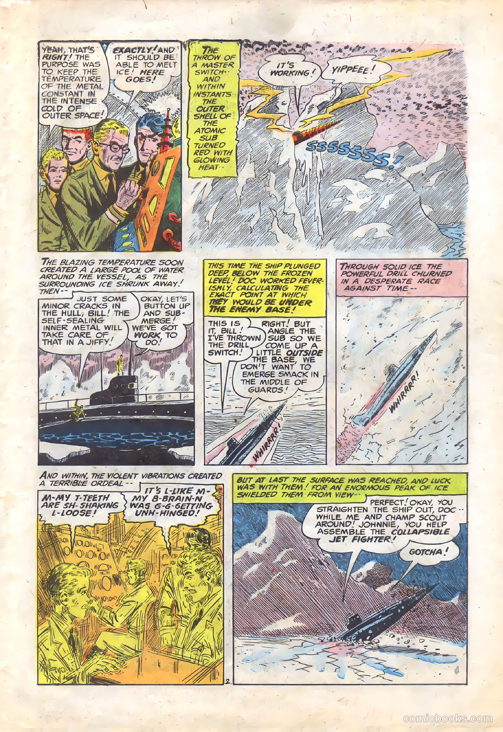 Commander Battle and the Atomic Sub #5 (1955) — page 27 of 36