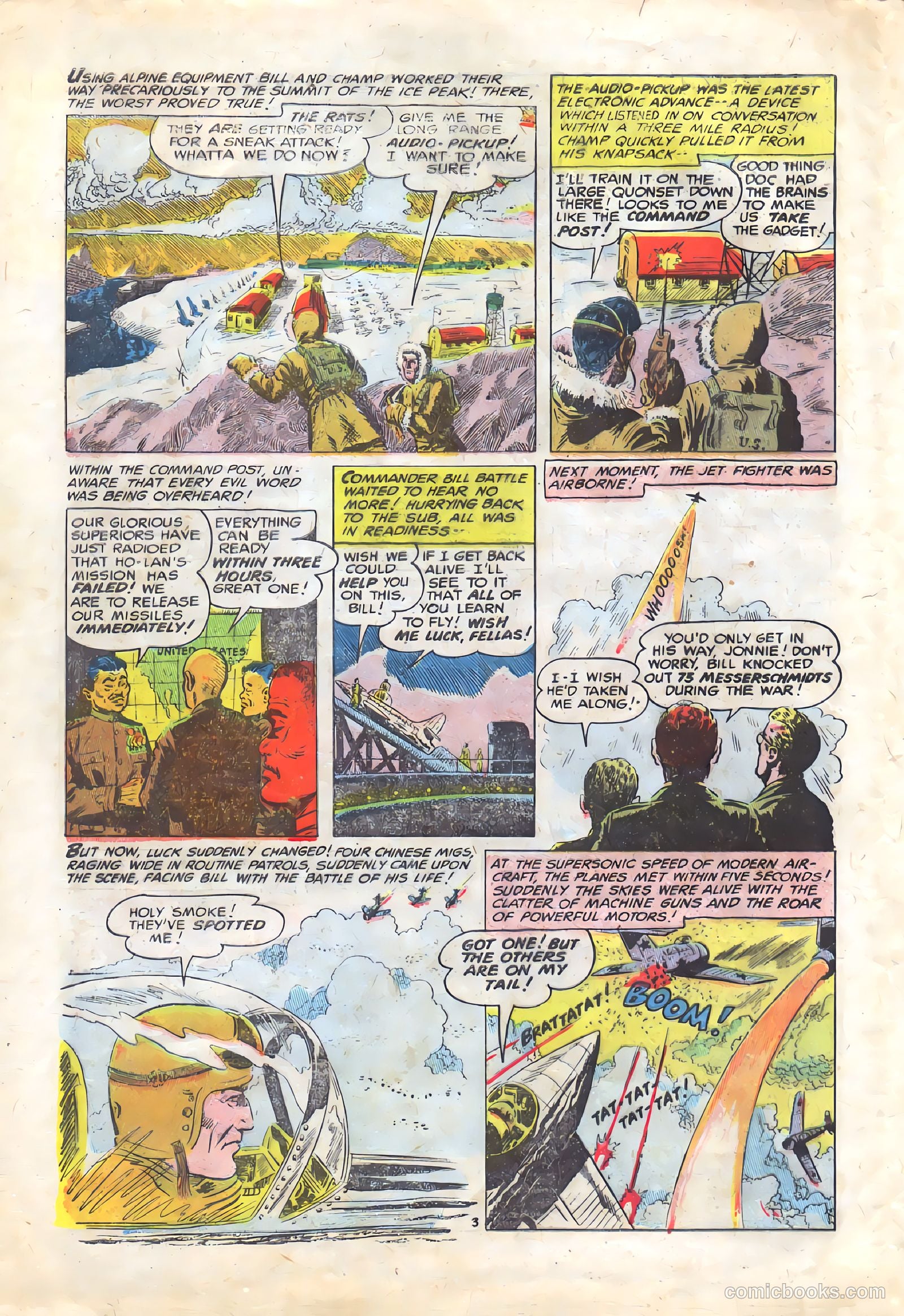 Commander Battle and the Atomic Sub #5 (1955) — page 28 of 36