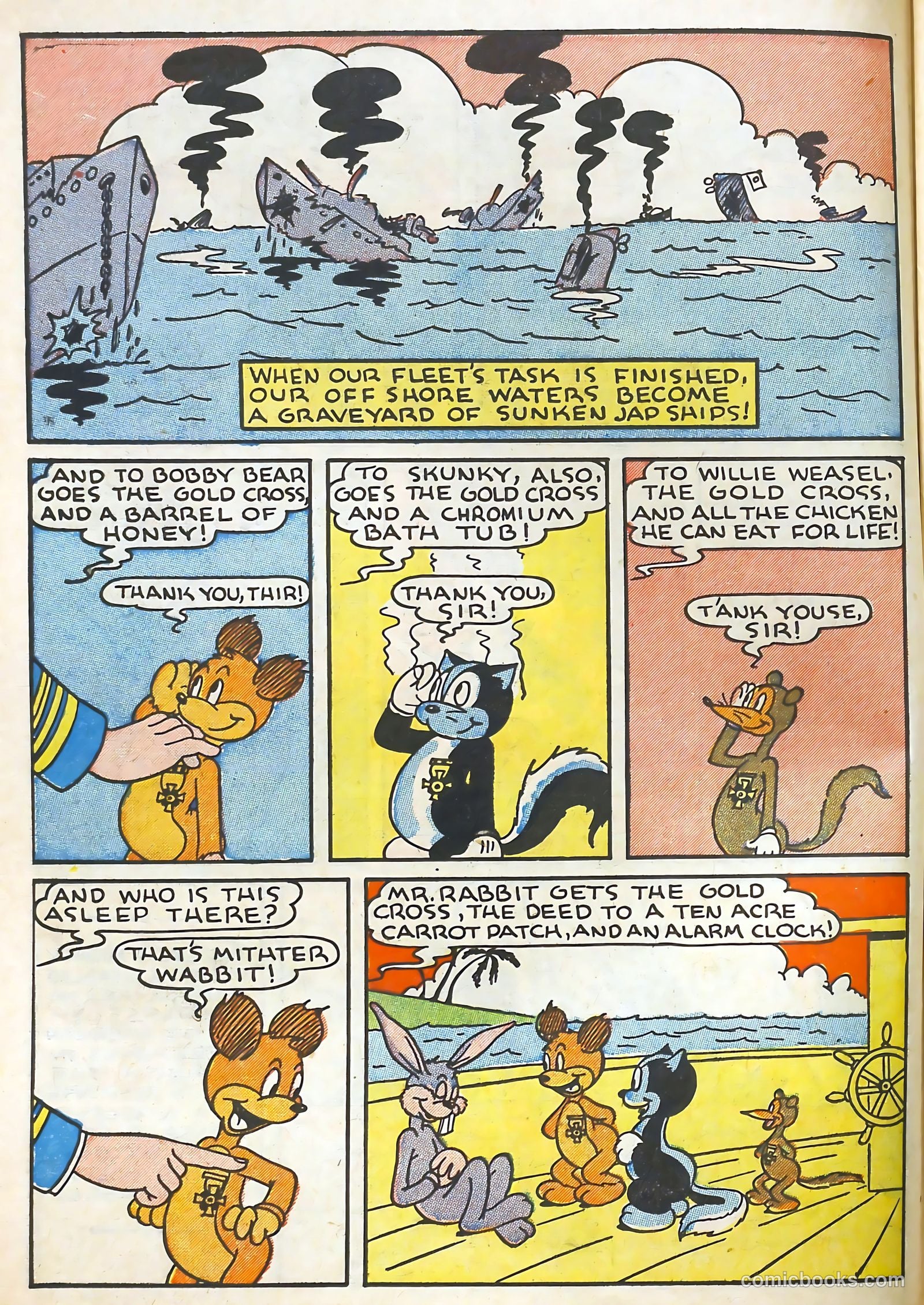 Commando Comics #6 (1943) — page 18 of 60