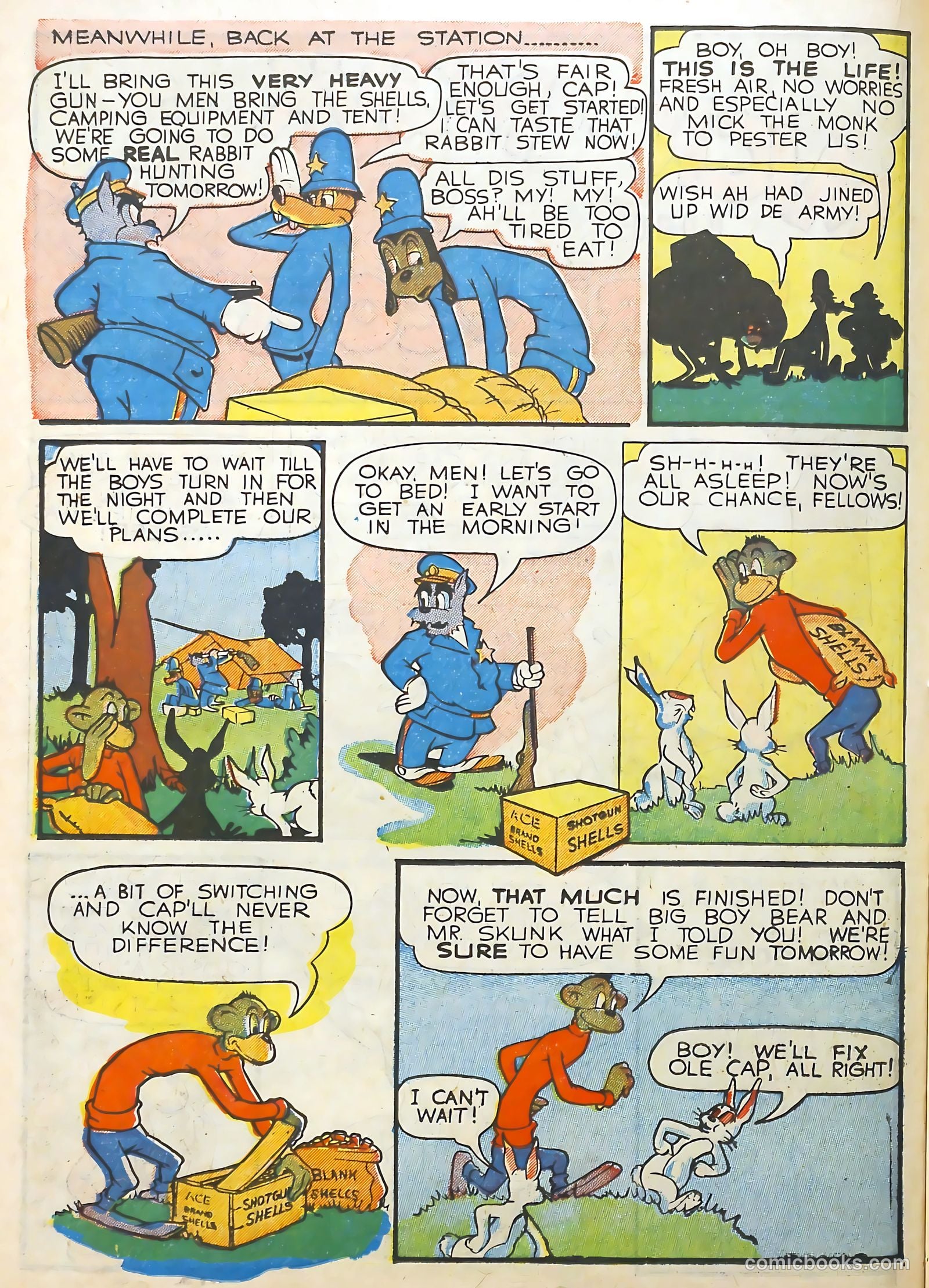 Commando Comics #6 (1943) — page 32 of 60