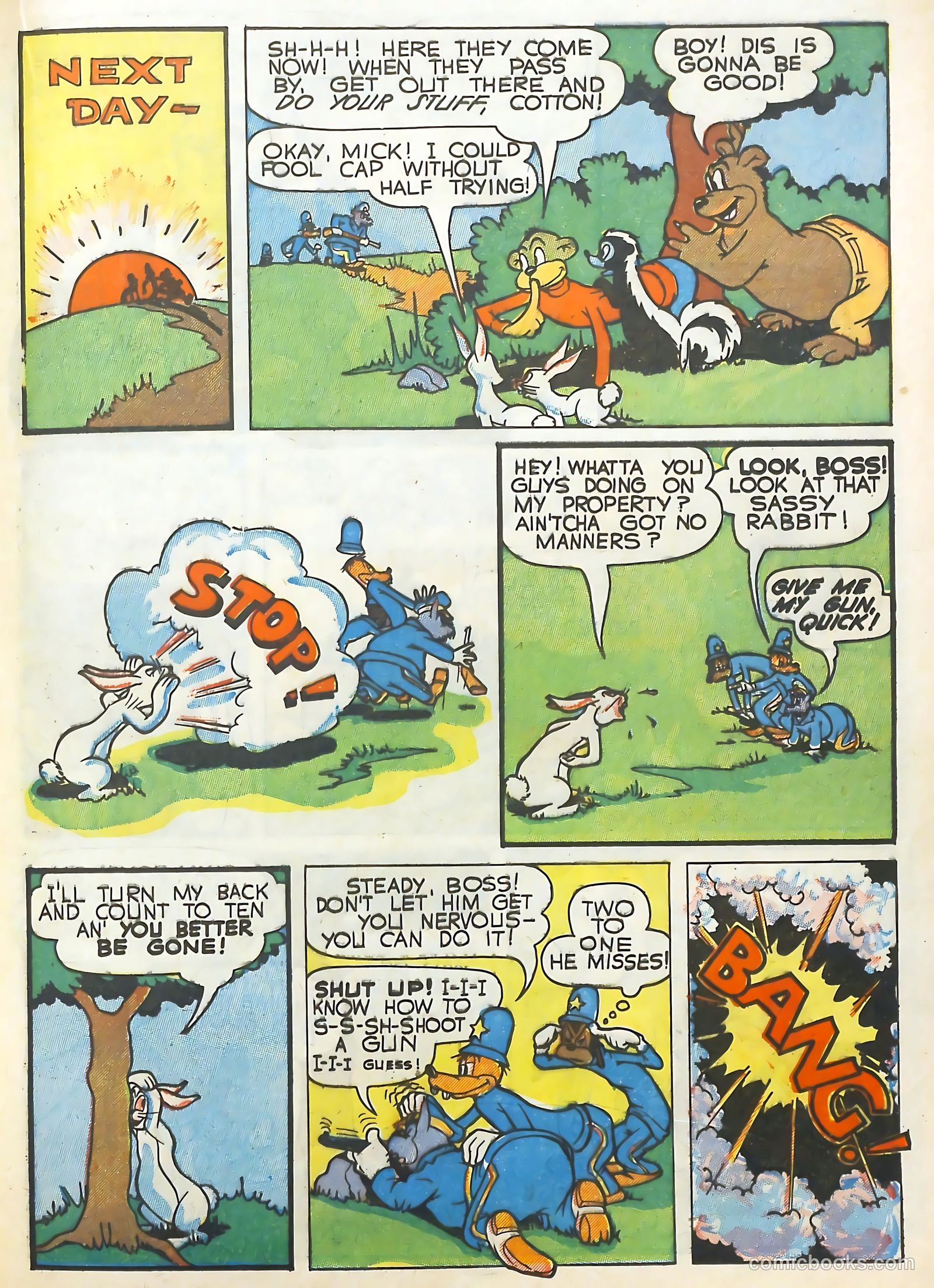 Commando Comics #6 (1943) — page 33 of 60