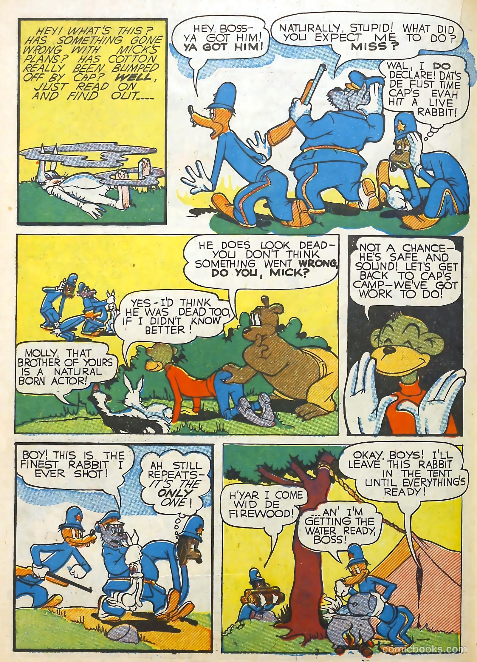 Commando Comics #6 (1943) — page 34 of 60