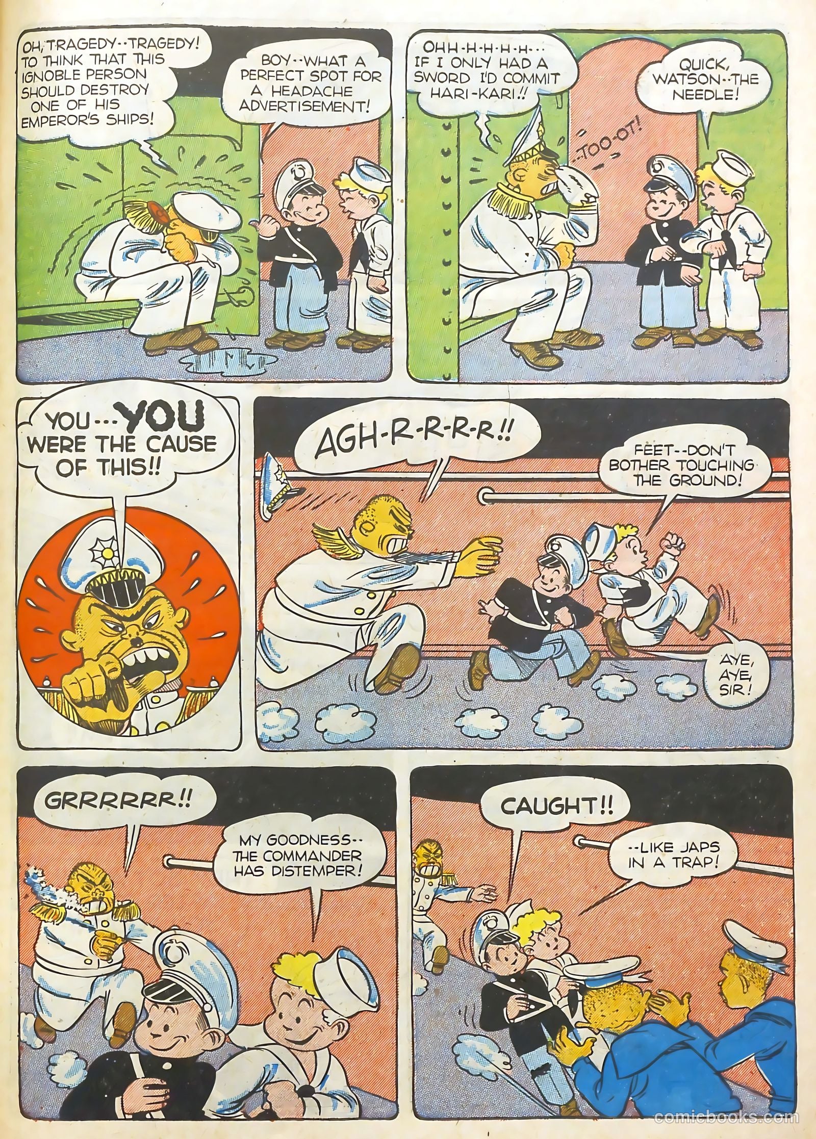 Commando Comics #6 (1943) — page 55 of 60