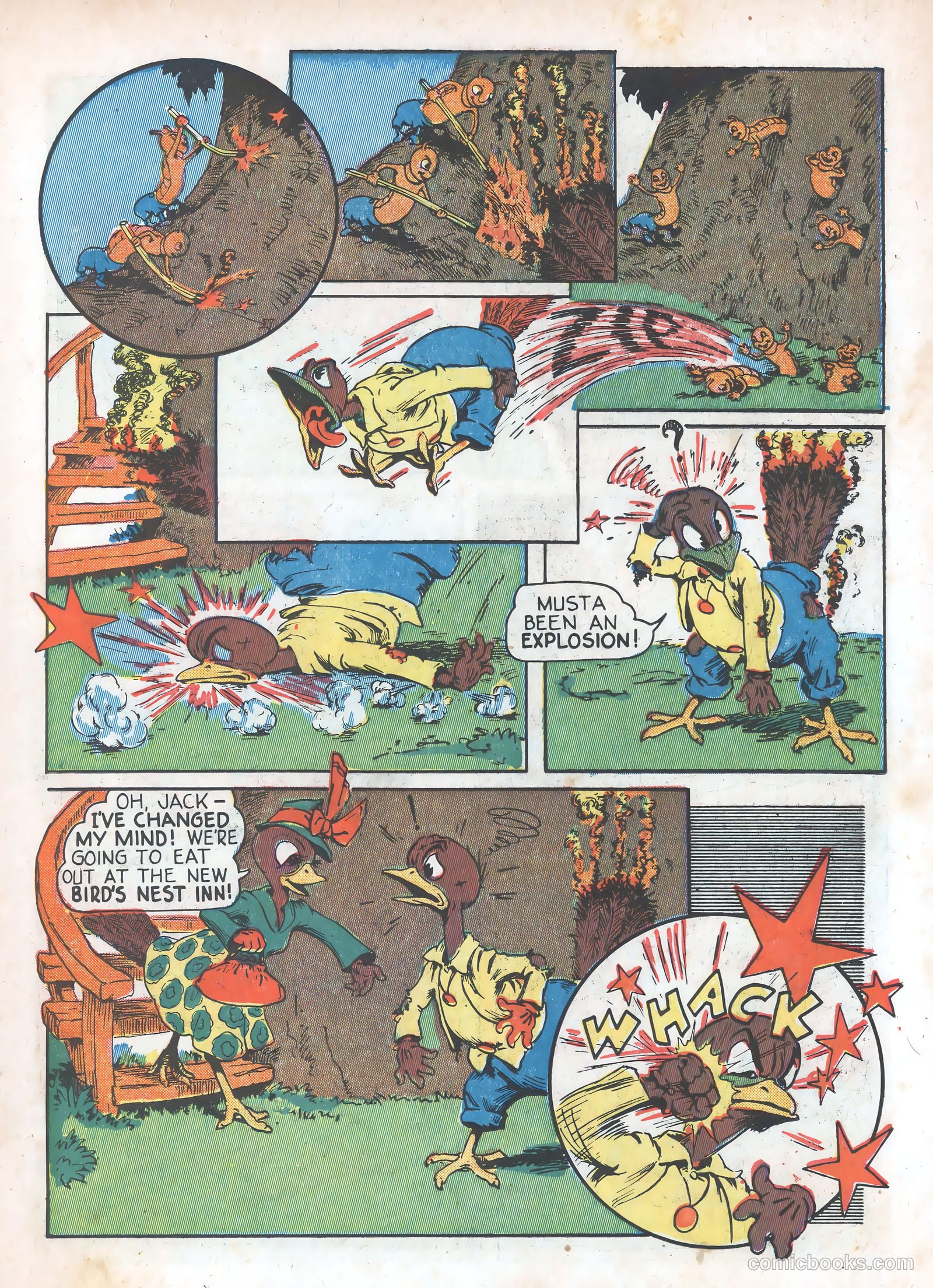 Commando Comics #8 (1943) — page 19 of 60