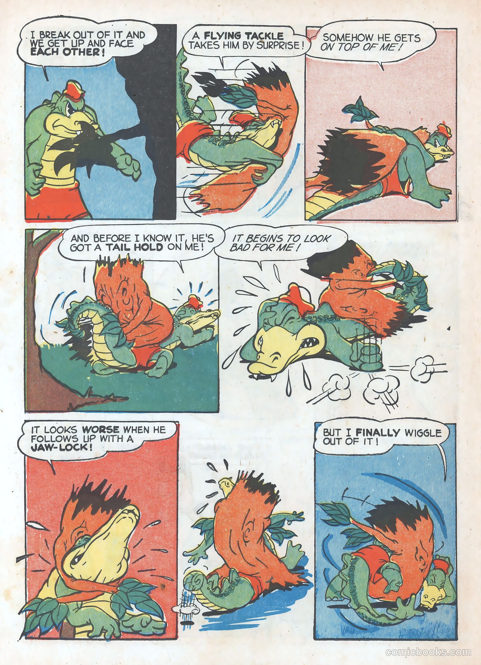 Commando Comics #8 (1943) — page 44 of 60