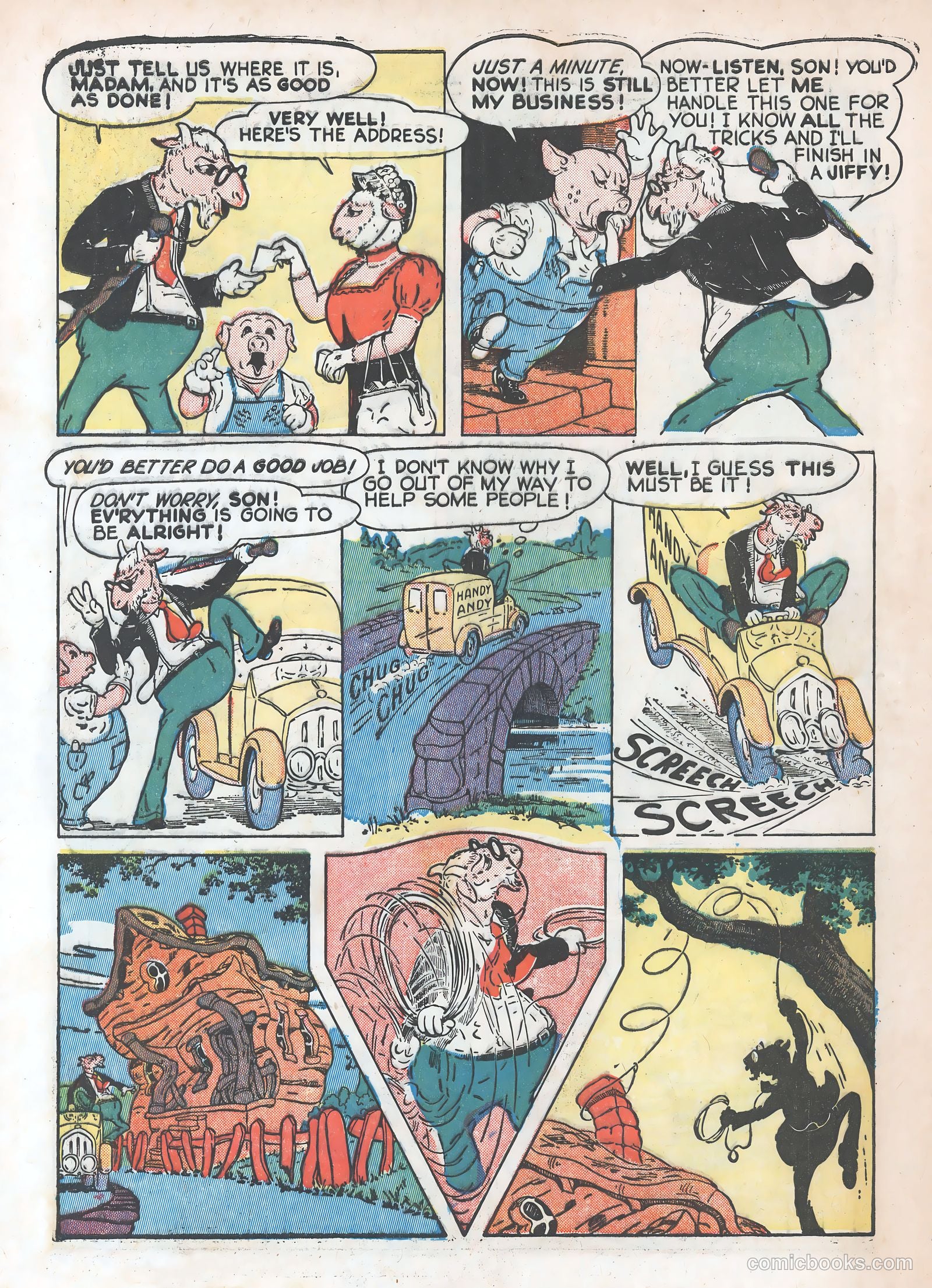 Commando Comics #8 (1943) — page 54 of 60