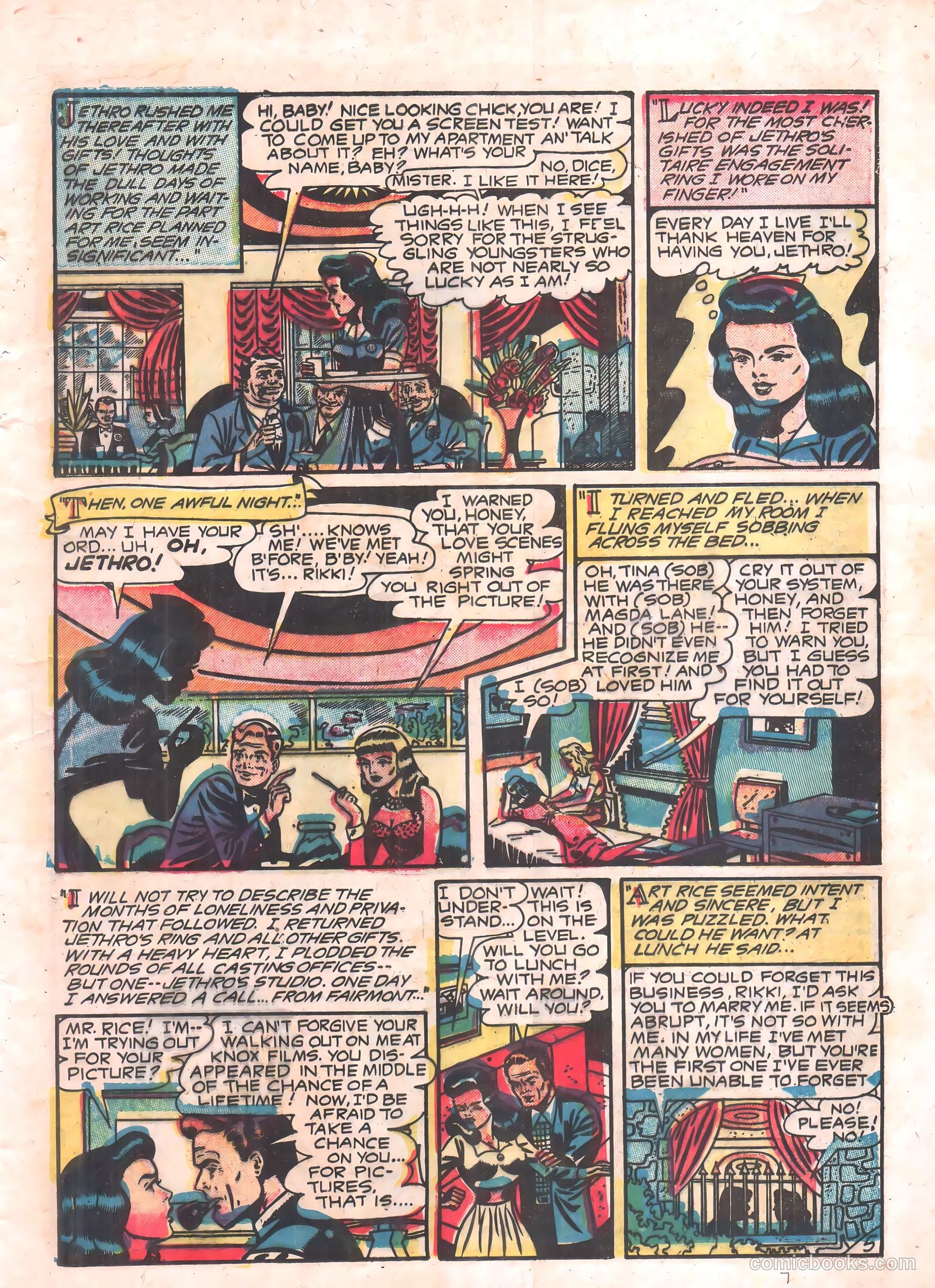 Confessions of Love #11 (1952) — page 7 of 36