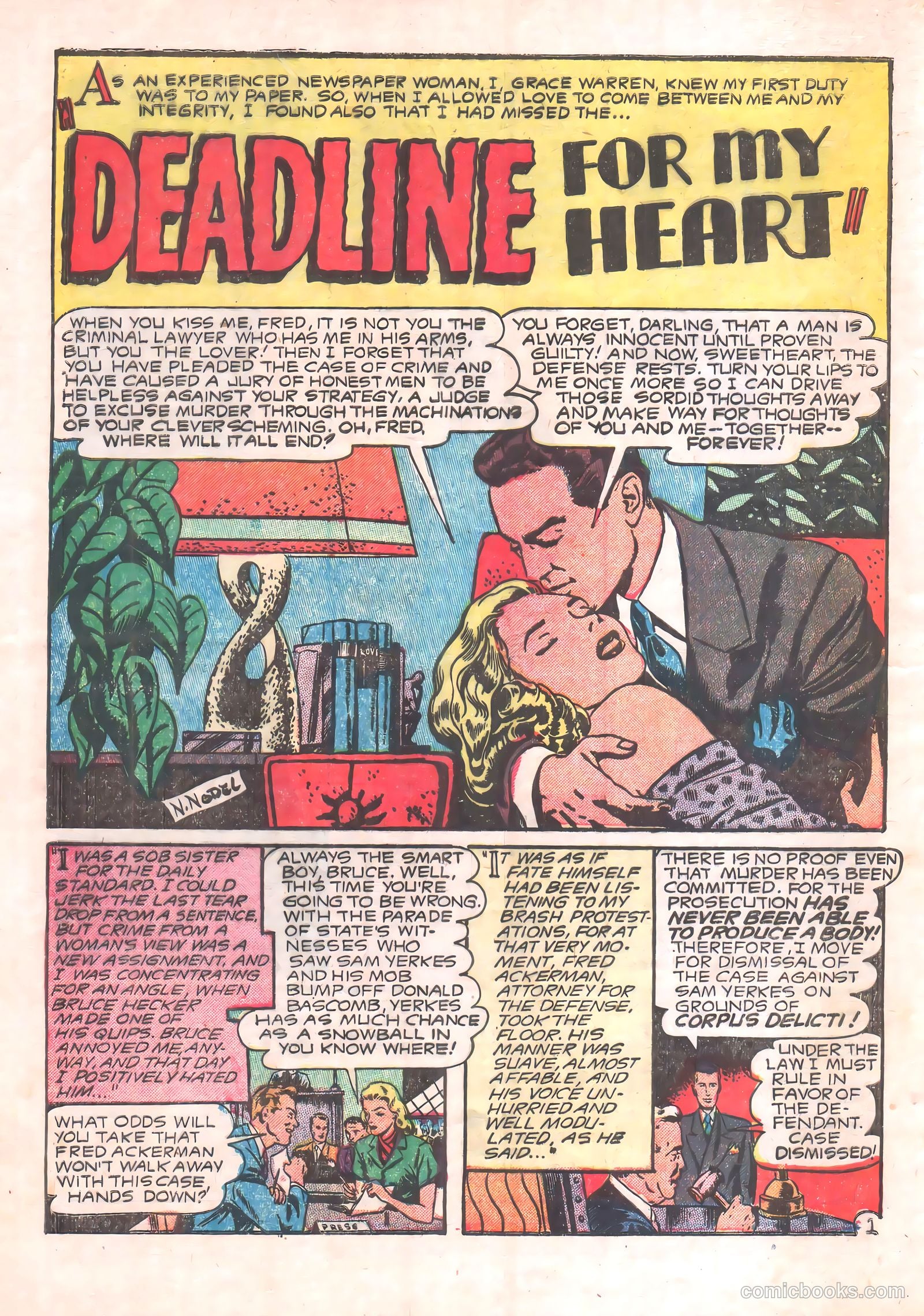 Confessions of Love #11 (1952) — page 20 of 36