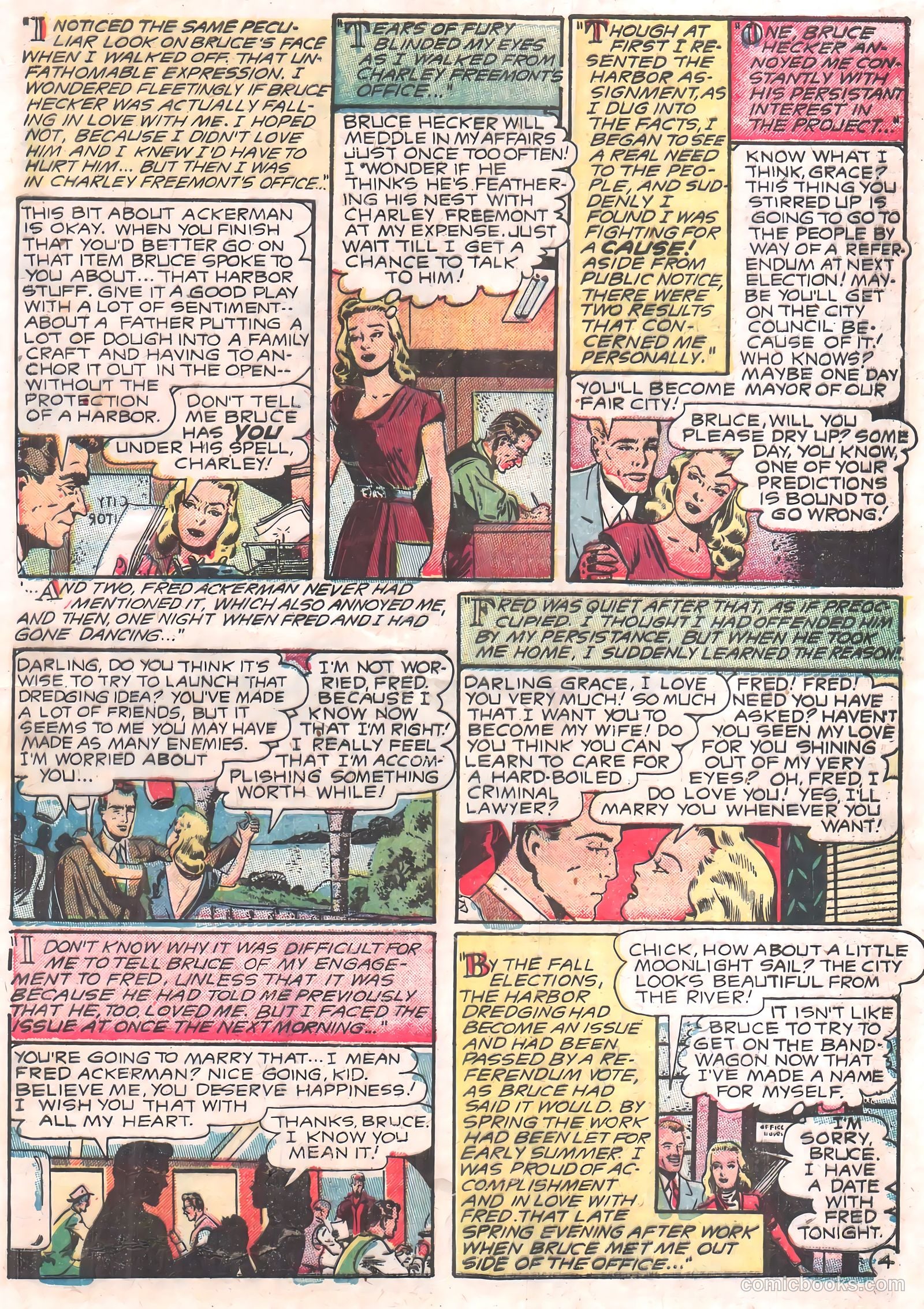 Confessions of Love #11 (1952) — page 23 of 36