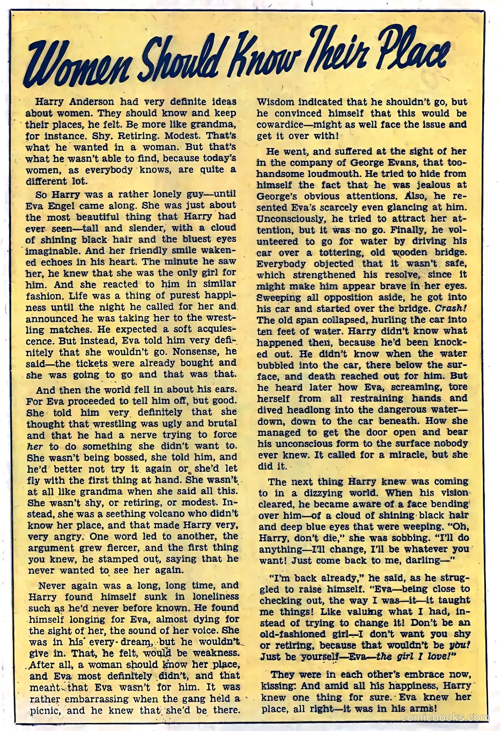 Confessions of the Lovelorn #93 (1958) — page 17 of 33