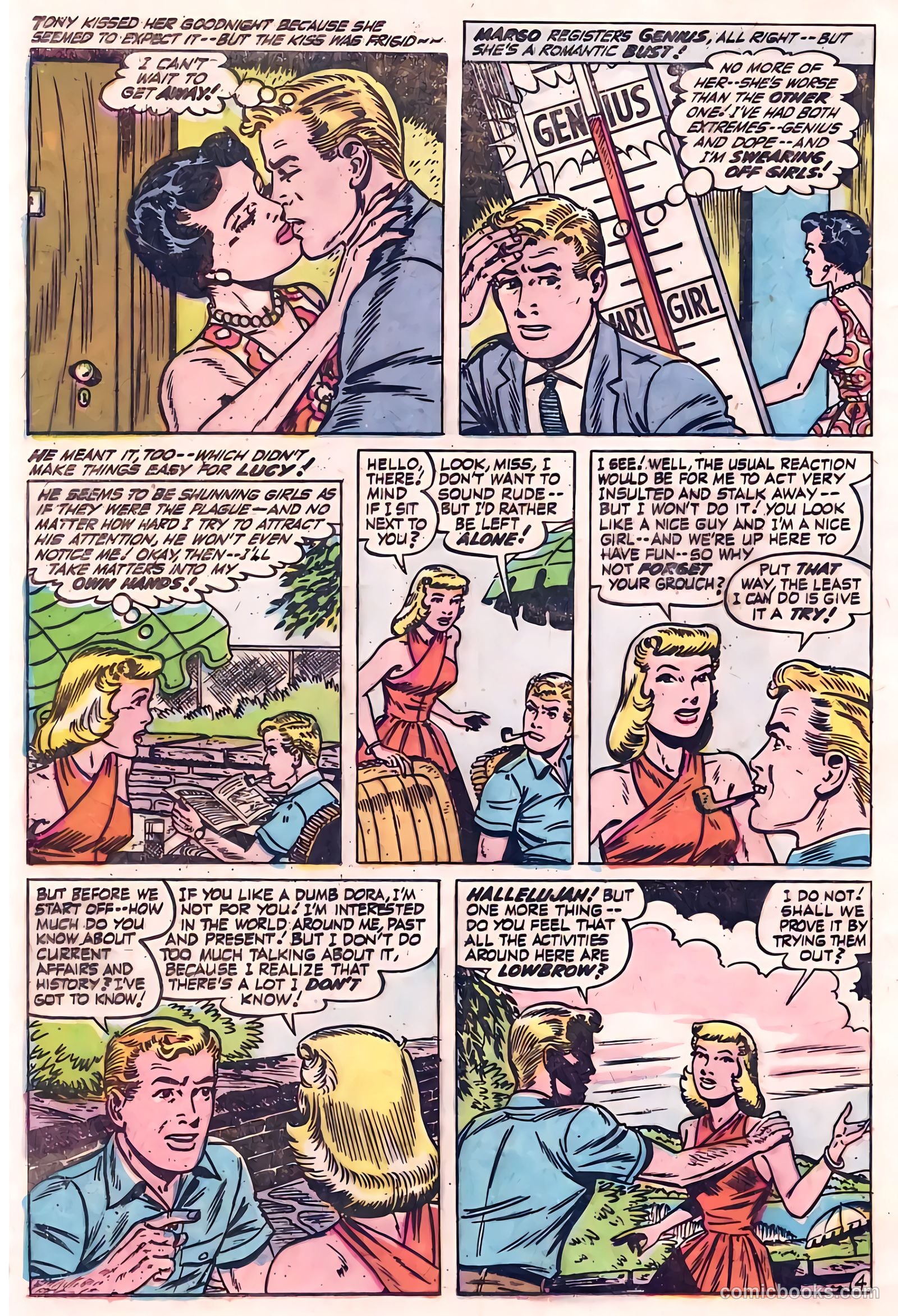 Confessions of the Lovelorn #93 (1958) — page 21 of 33