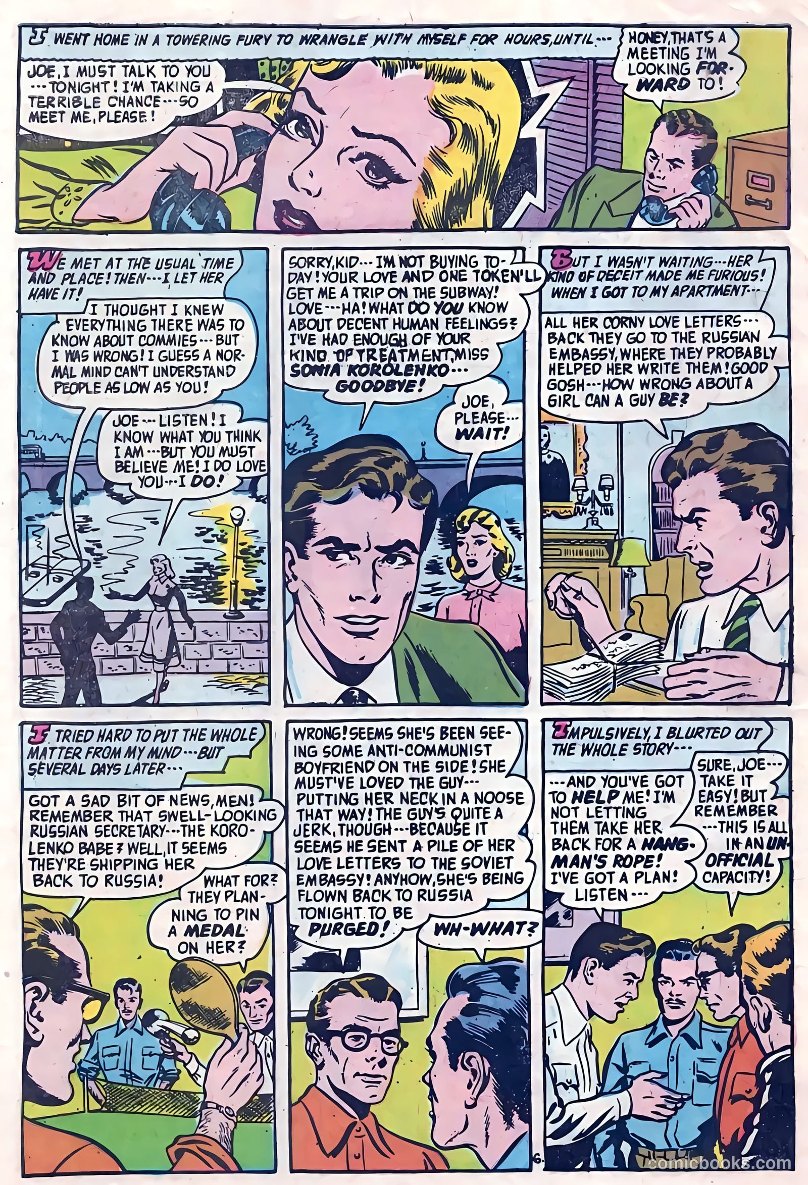 Confessions of the Lovelorn #93 (1958) — page 31 of 33