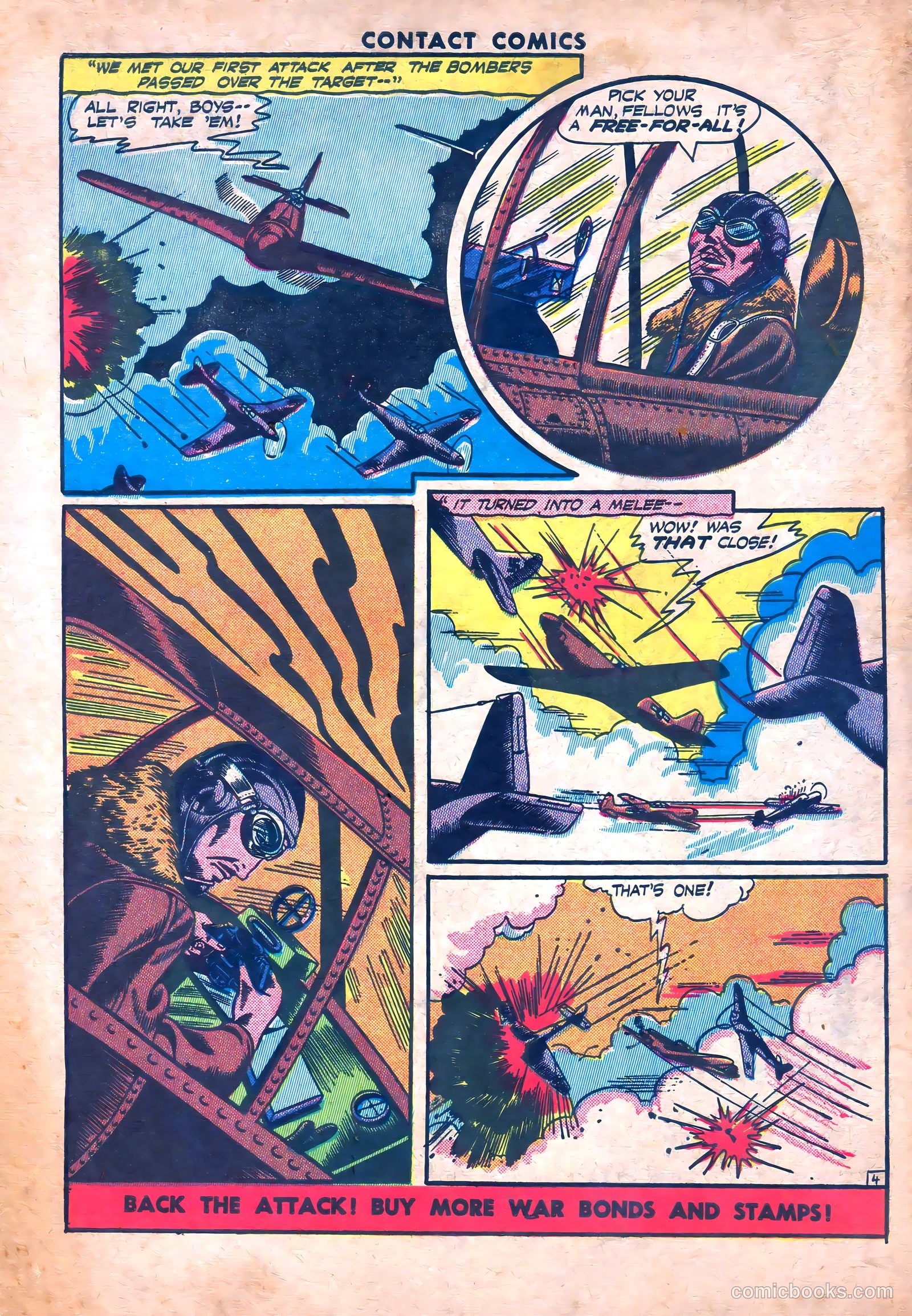Contact Comics #1 (1944) — page 32 of 32