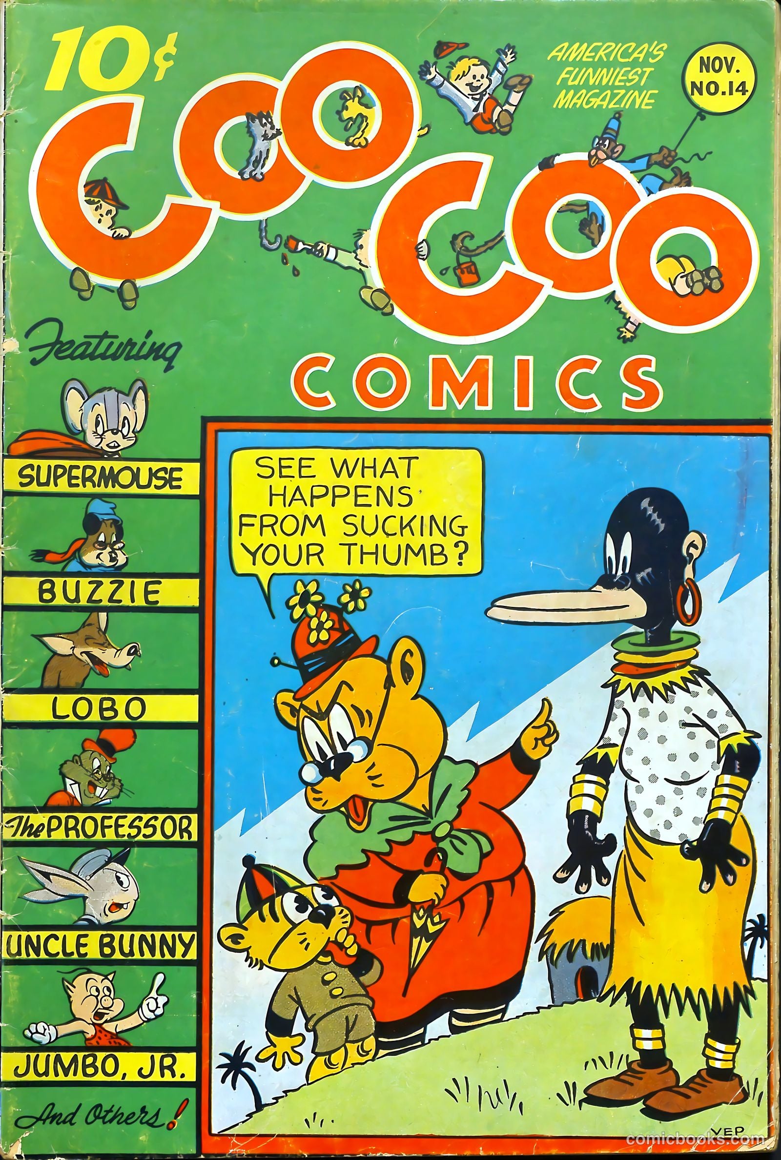 Coo Coo Comics #14 cover