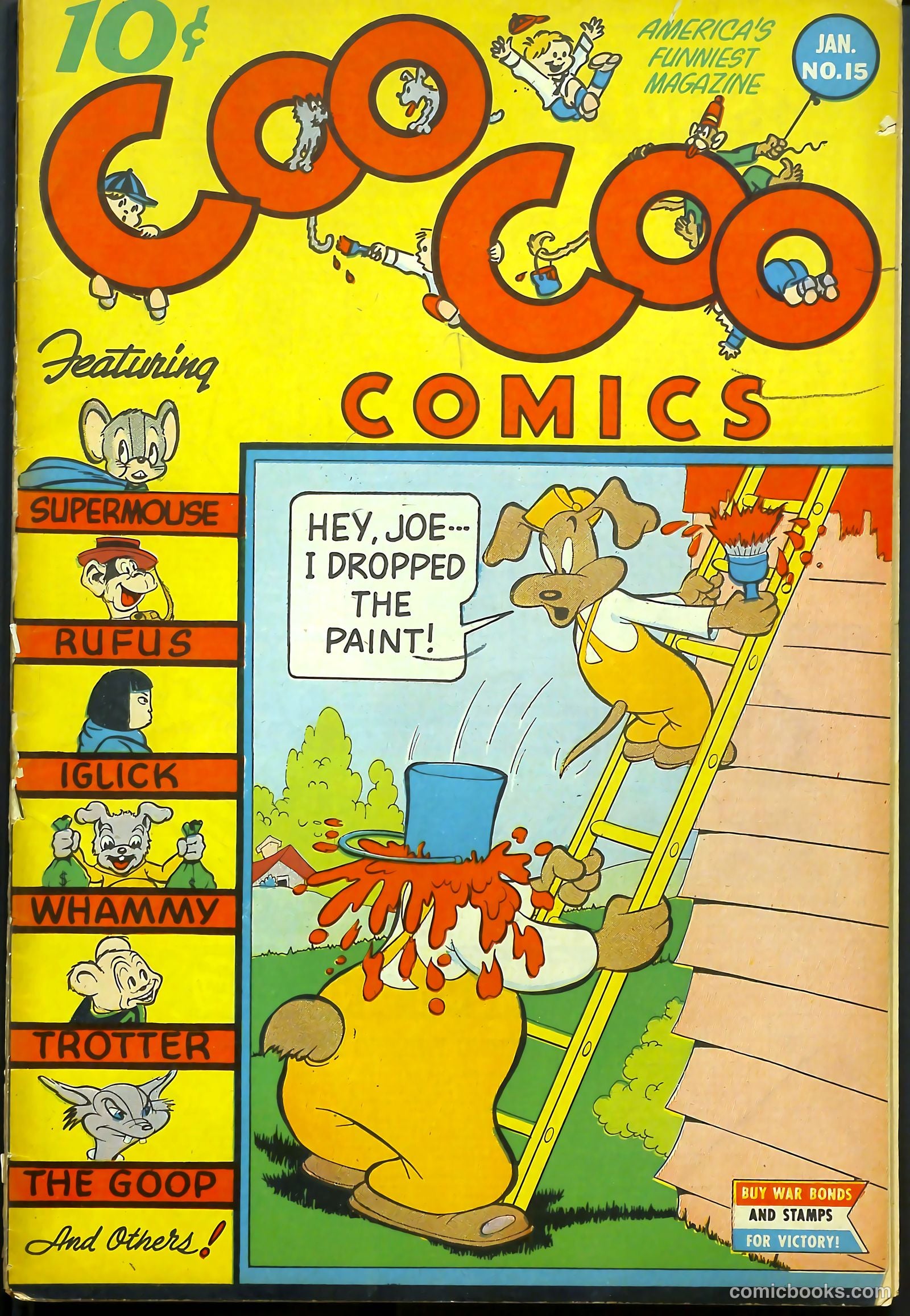 Coo Coo Comics #15 cover