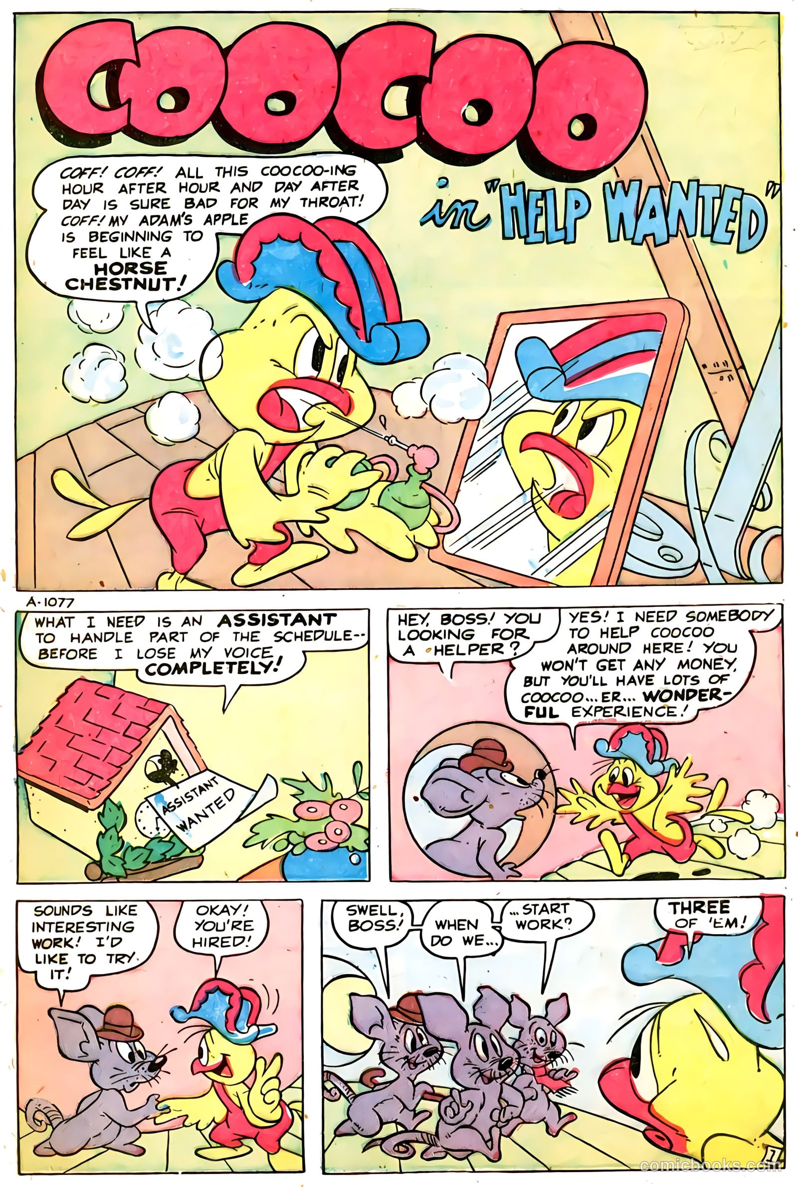 Coo Coo Comics #54 (1950) — page 3 of 31