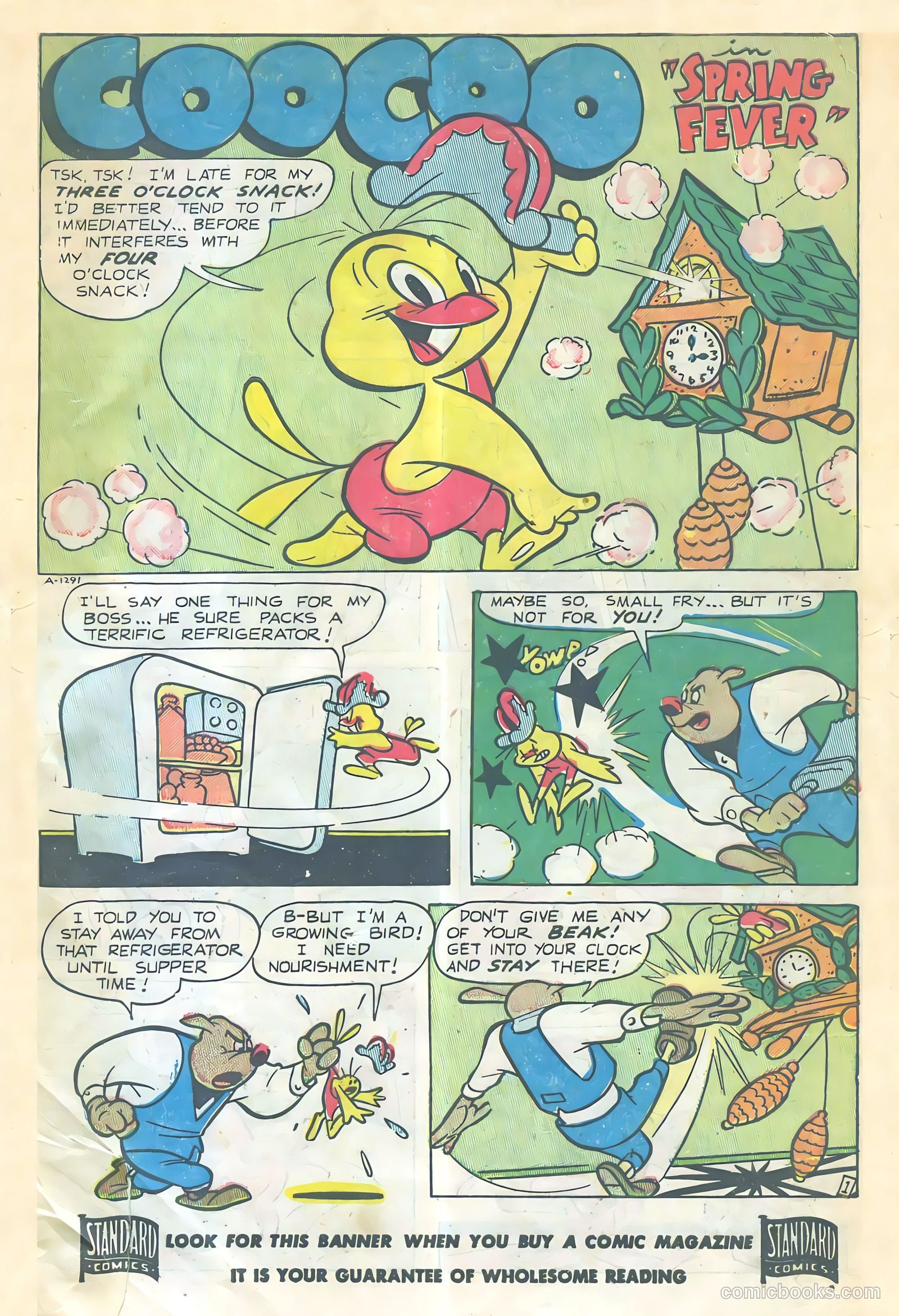 Coo Coo, the Bird Brain #57 (1951) — page 3 of 36
