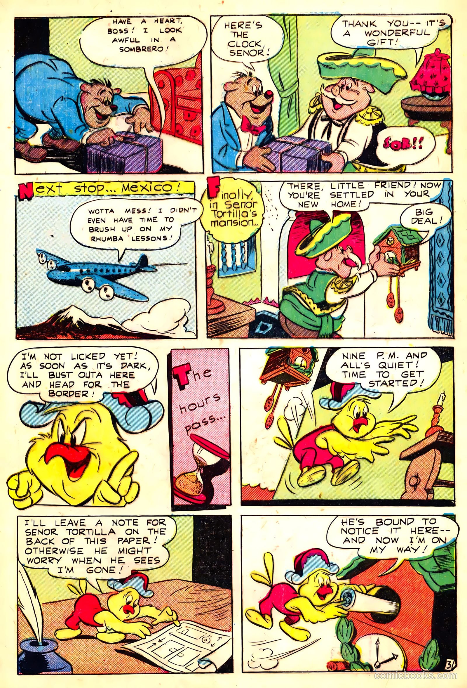 Coo Coo, the Bird Brain #58 (1951, Animated Cartoons, Inc.) — page 5 of 36