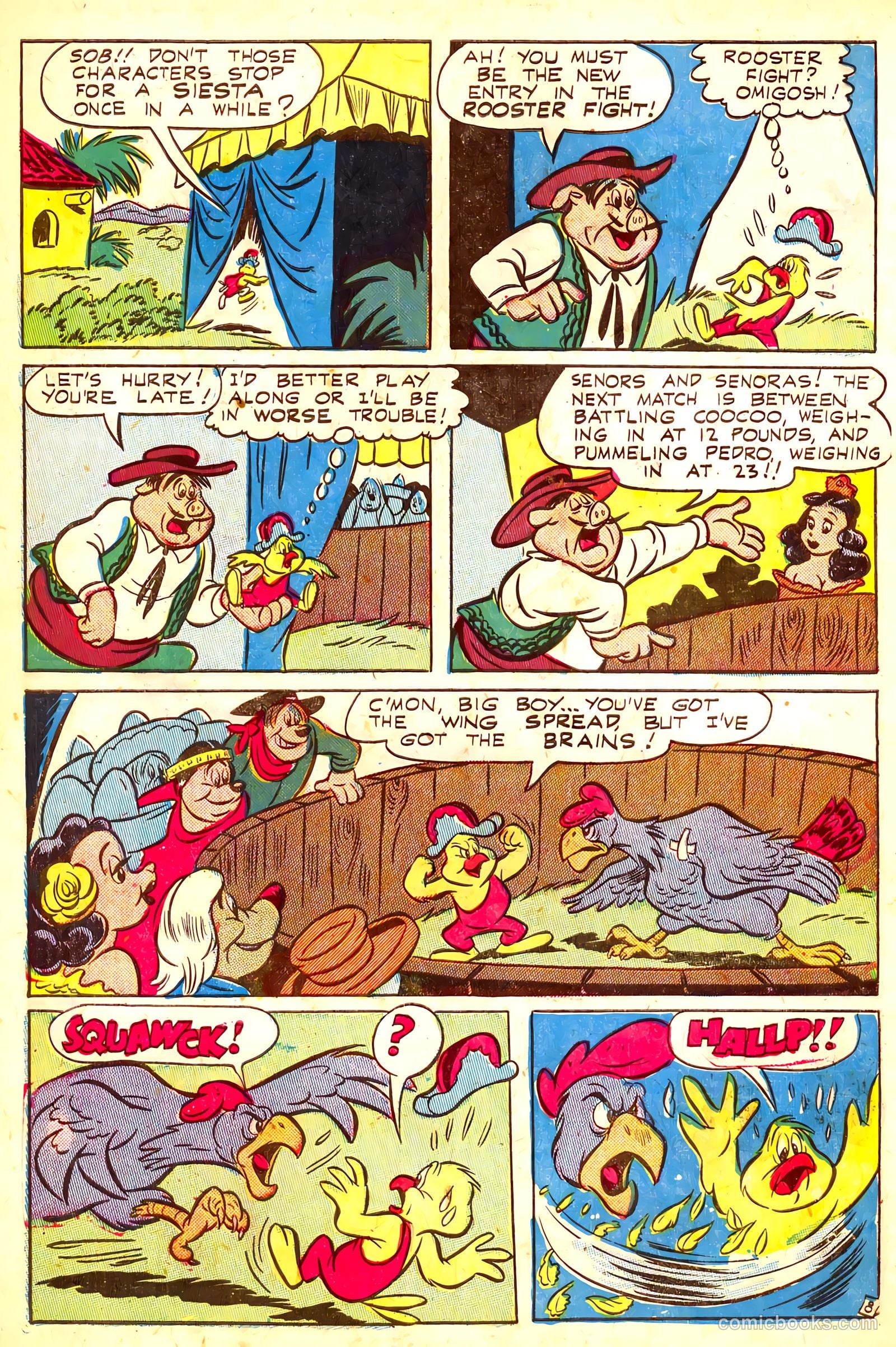 Coo Coo, the Bird Brain #58 (1951, Animated Cartoons, Inc.) — page 10 of 36