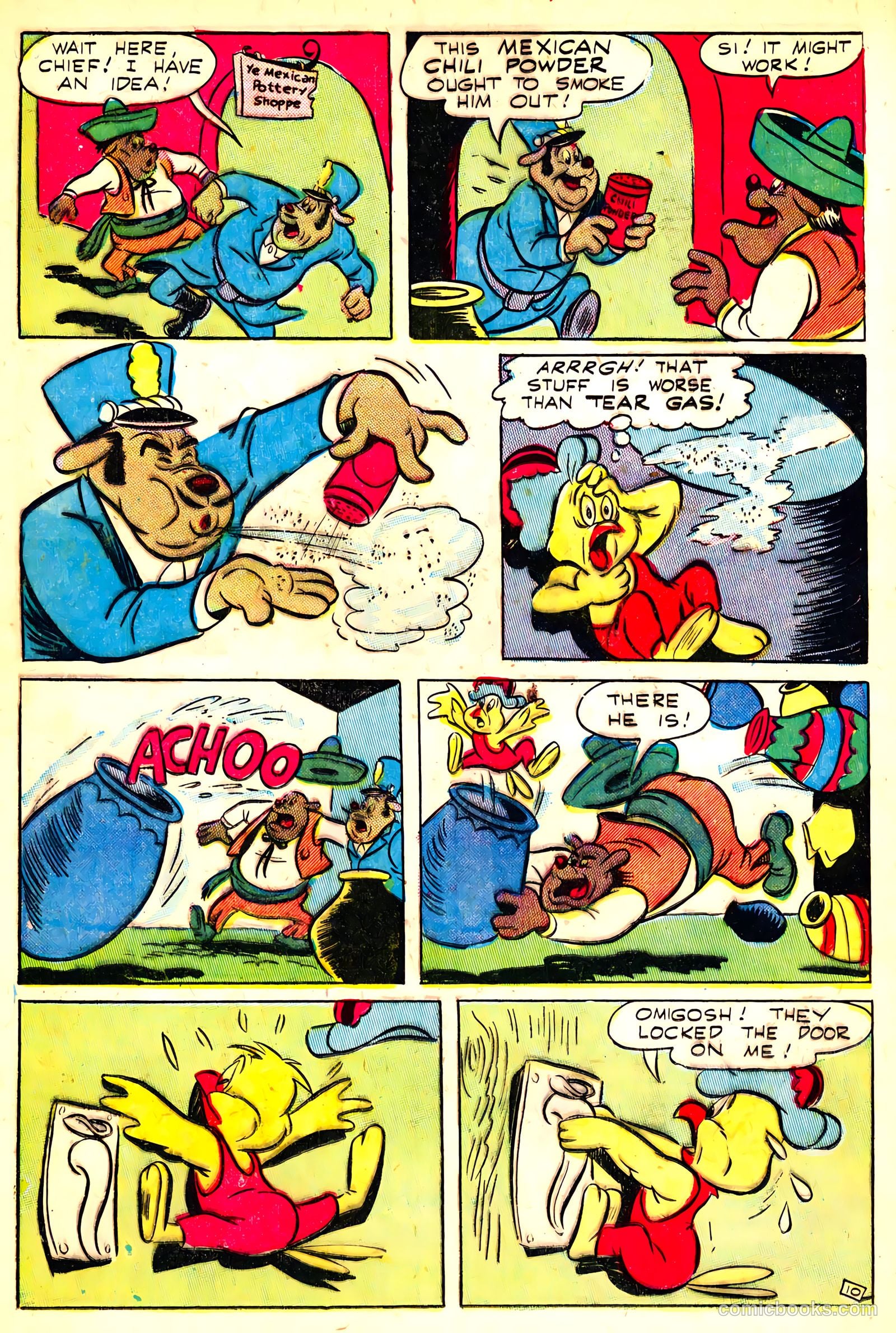 Coo Coo, the Bird Brain #58 (1951, Animated Cartoons, Inc.) — page 12 of 36