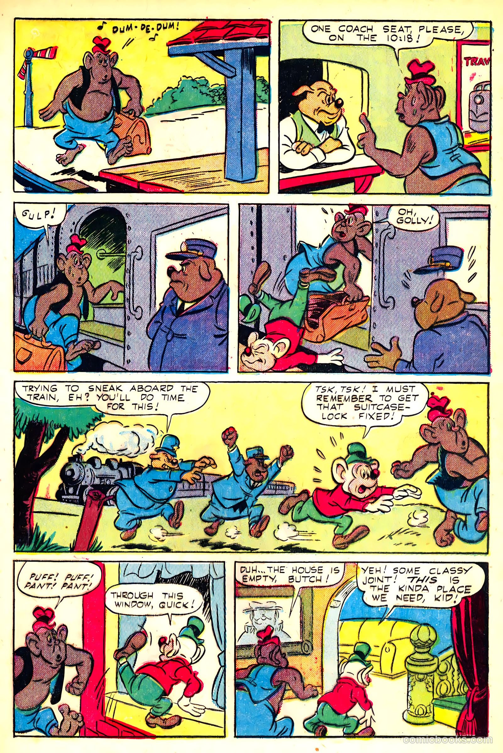 Coo Coo, the Bird Brain #58 (1951, Animated Cartoons, Inc.) — page 17 of 36