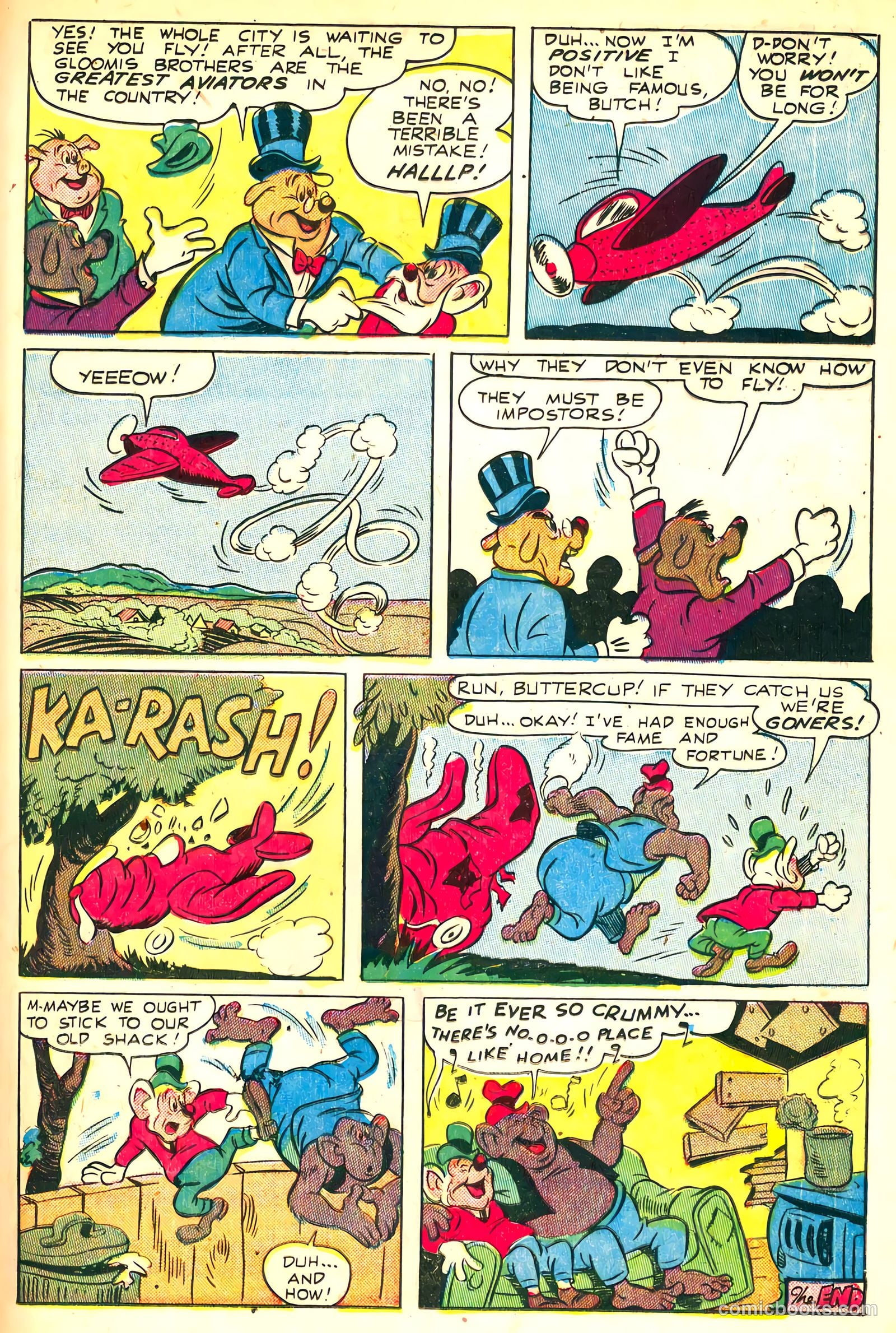 Coo Coo, the Bird Brain #58 (1951, Animated Cartoons, Inc.) — page 21 of 36