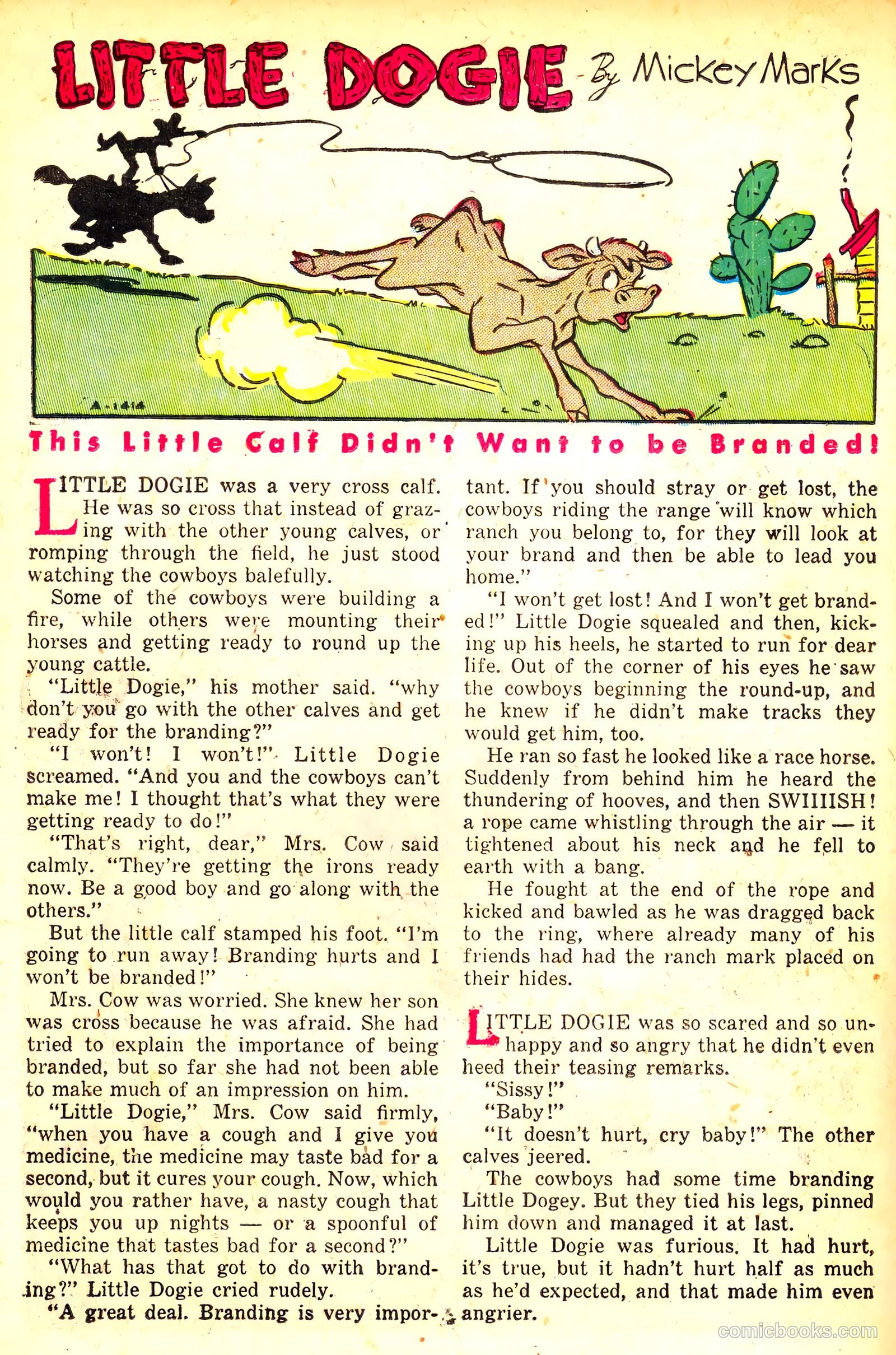 Coo Coo, the Bird Brain #58 (1951, Animated Cartoons, Inc.) — page 22 of 36